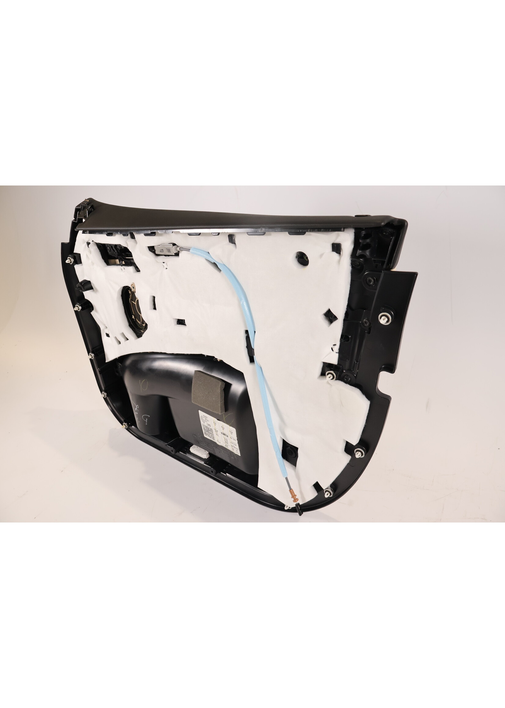 BMW  BMW X3 G01 Complete door panel beige leather / DarkOak wood front left