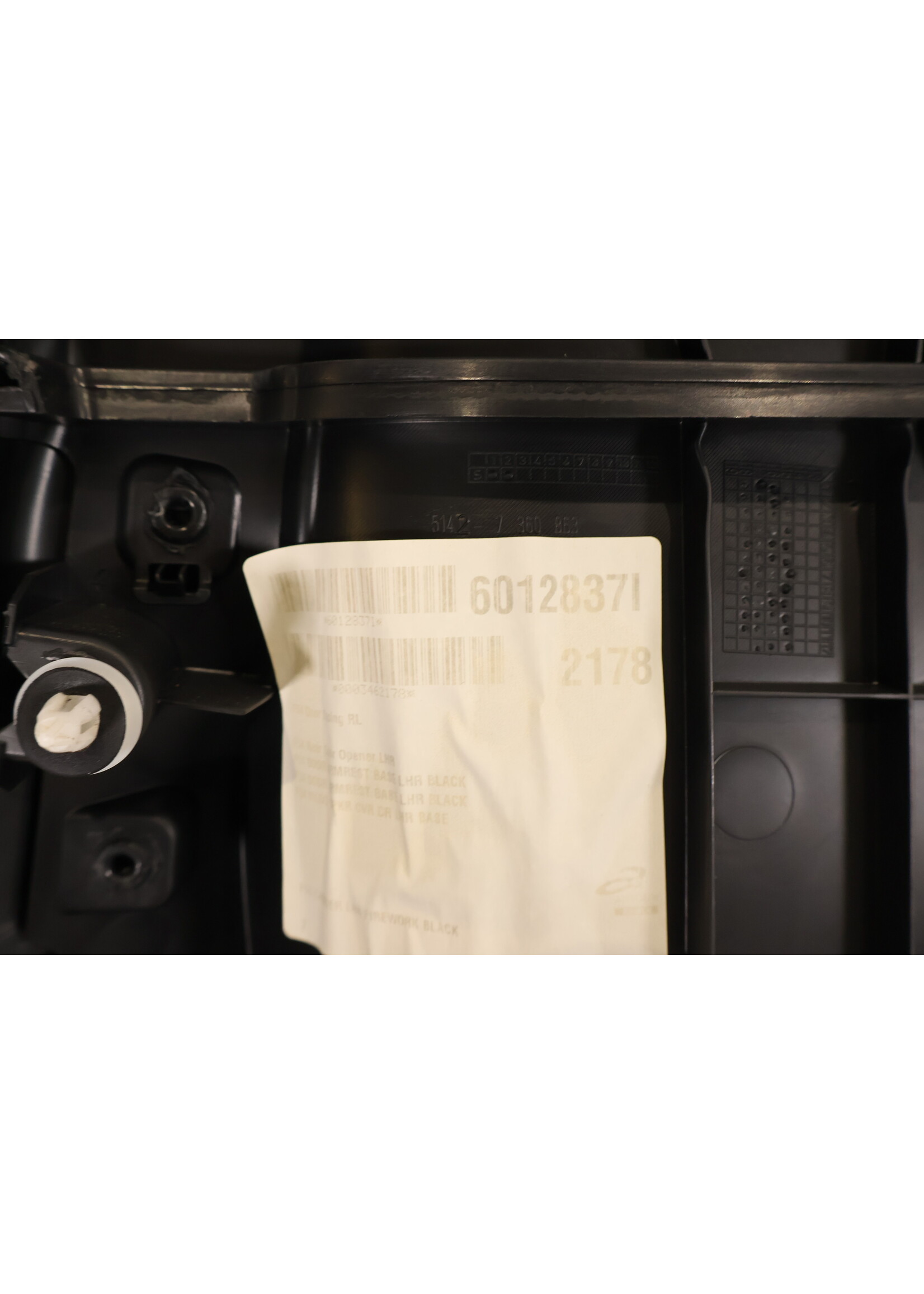 BMW MINI Clubman F54 Compleet deurpaneel stof links achter