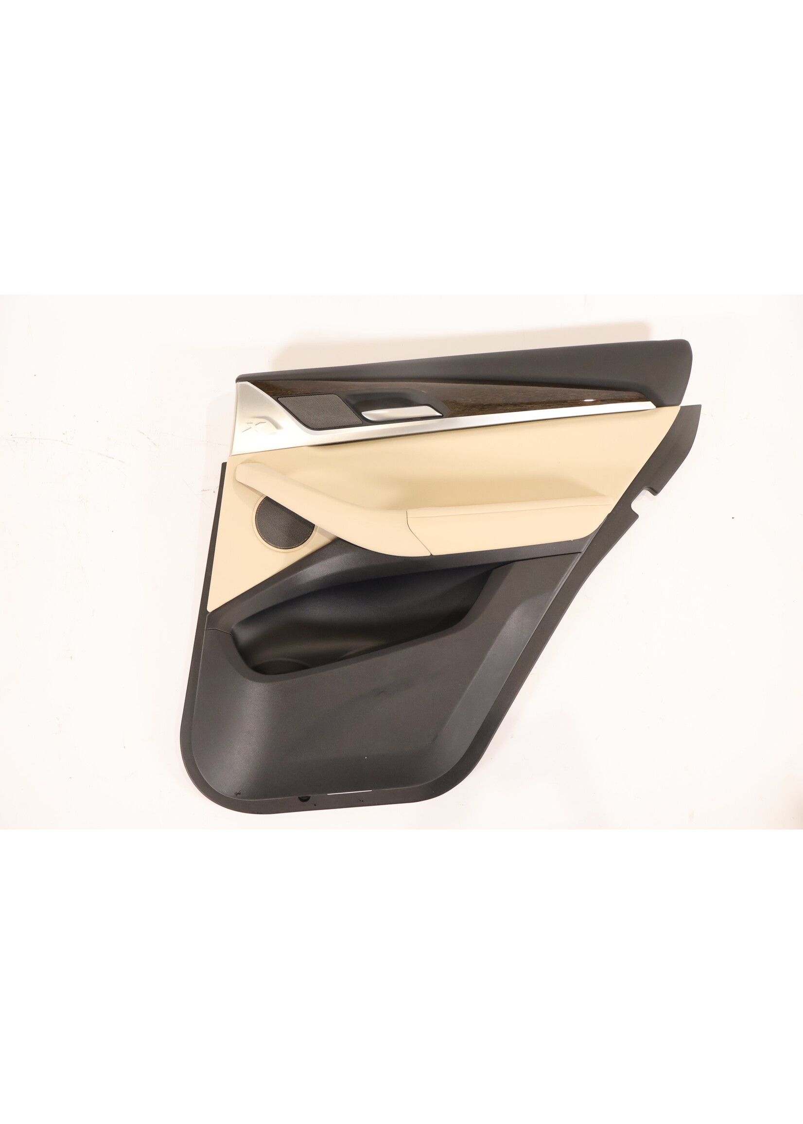 BMW BMW X3 G01 Komplette Türverkleidung Beige Leder / DarkOak Holz rechts hinten 7410264