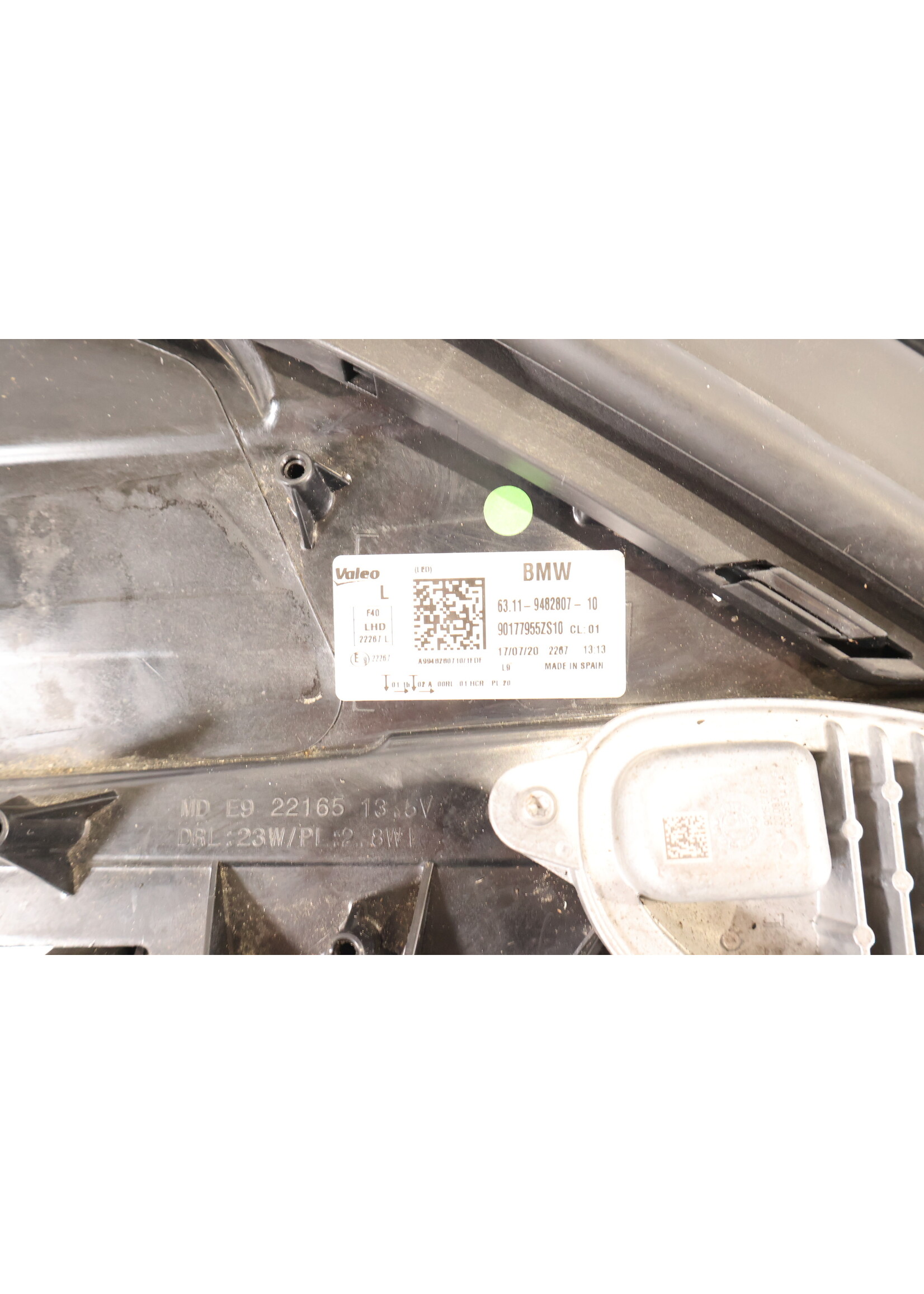 BMW BMW 1er F40 Kompletter LED-Scheinwerfer links mit Modulen 63119482807 9482807
