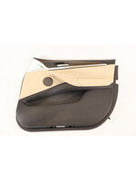 BMW BMW X3 G01 Compleet deurpaneel beige leder / DarkOak wood rechts voor tl5108745 7410282