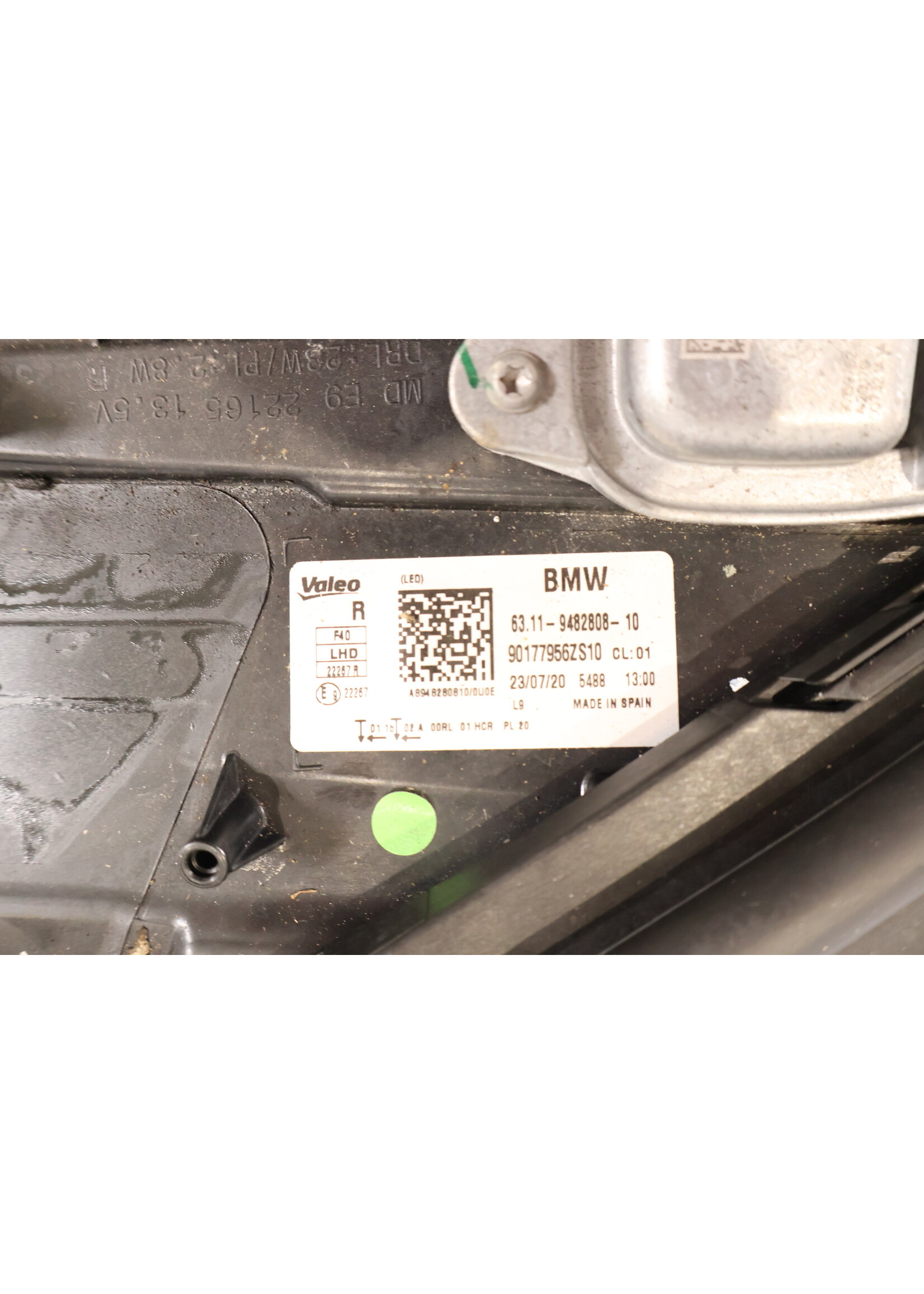 BMW BMW 1er F40 Kompletter LED-Scheinwerfer rechts mit Modulen 63119482808 9482808