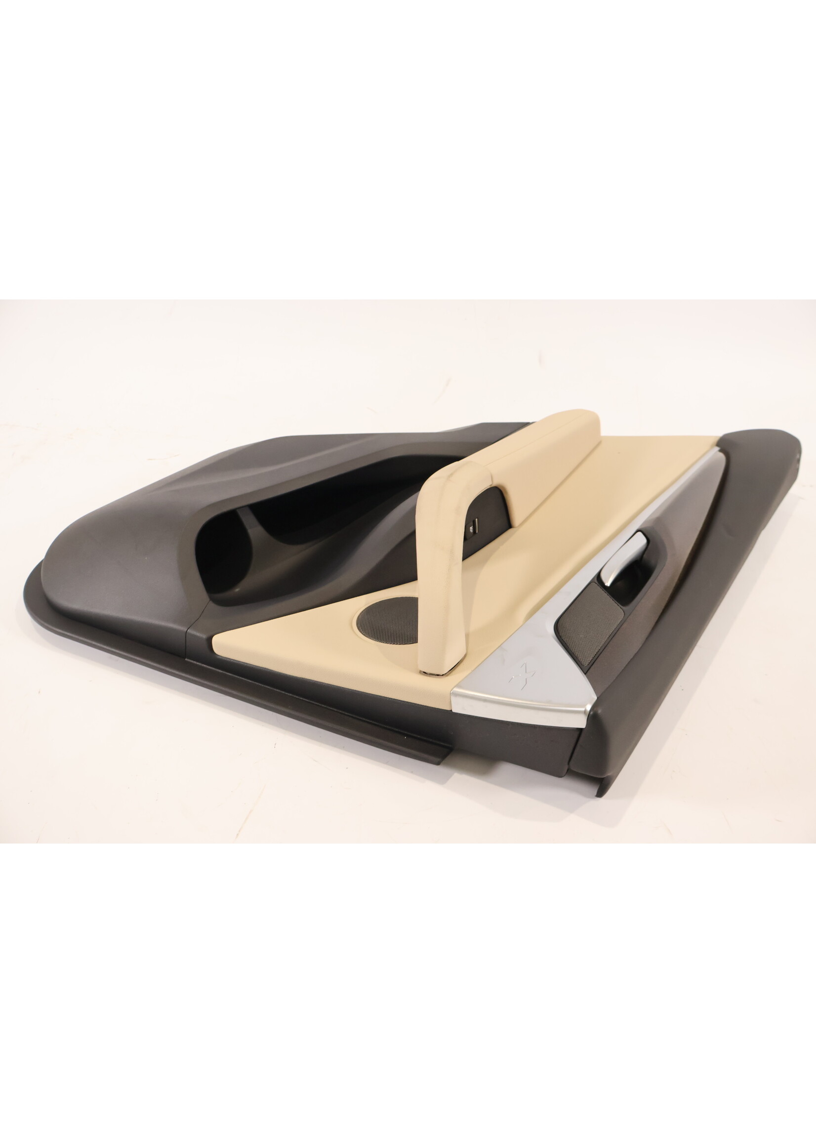 BMW  BMW X3 G01 Complete door panel beige leather / DarkOak wood rear left TL5108746