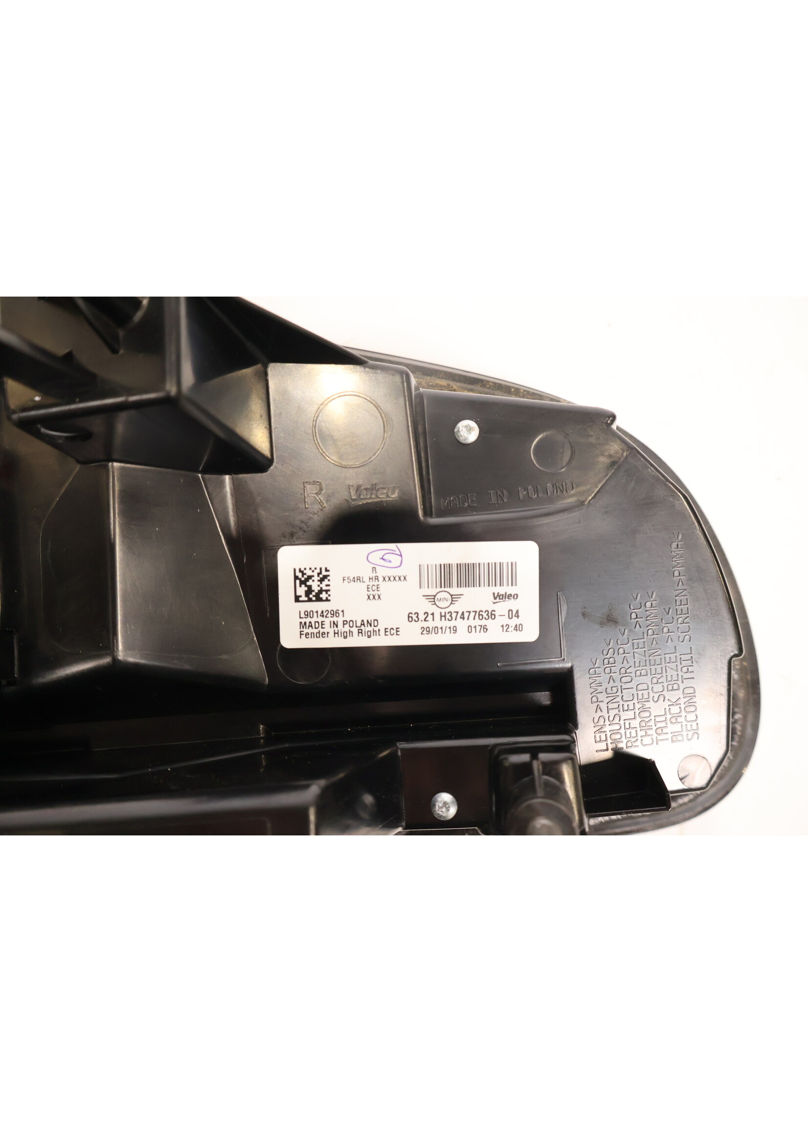 BMW MINI Clubman F54 LED UNION JACK Rücklicht rechts 63217477636 6321H37477636