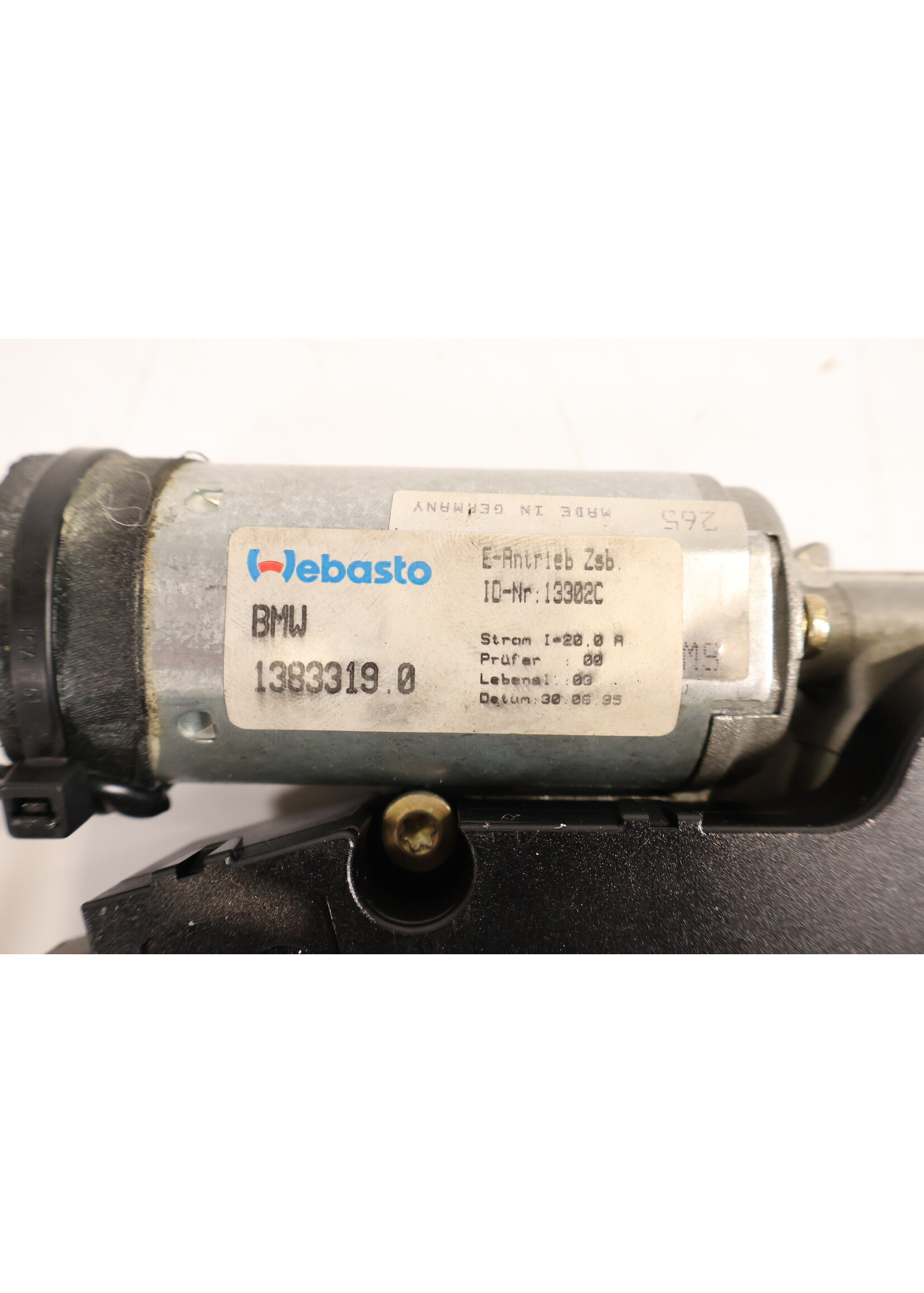 BMW BMW 8er E31 Schiebedach Elektromotor / Antrieb 67611383319 1383319