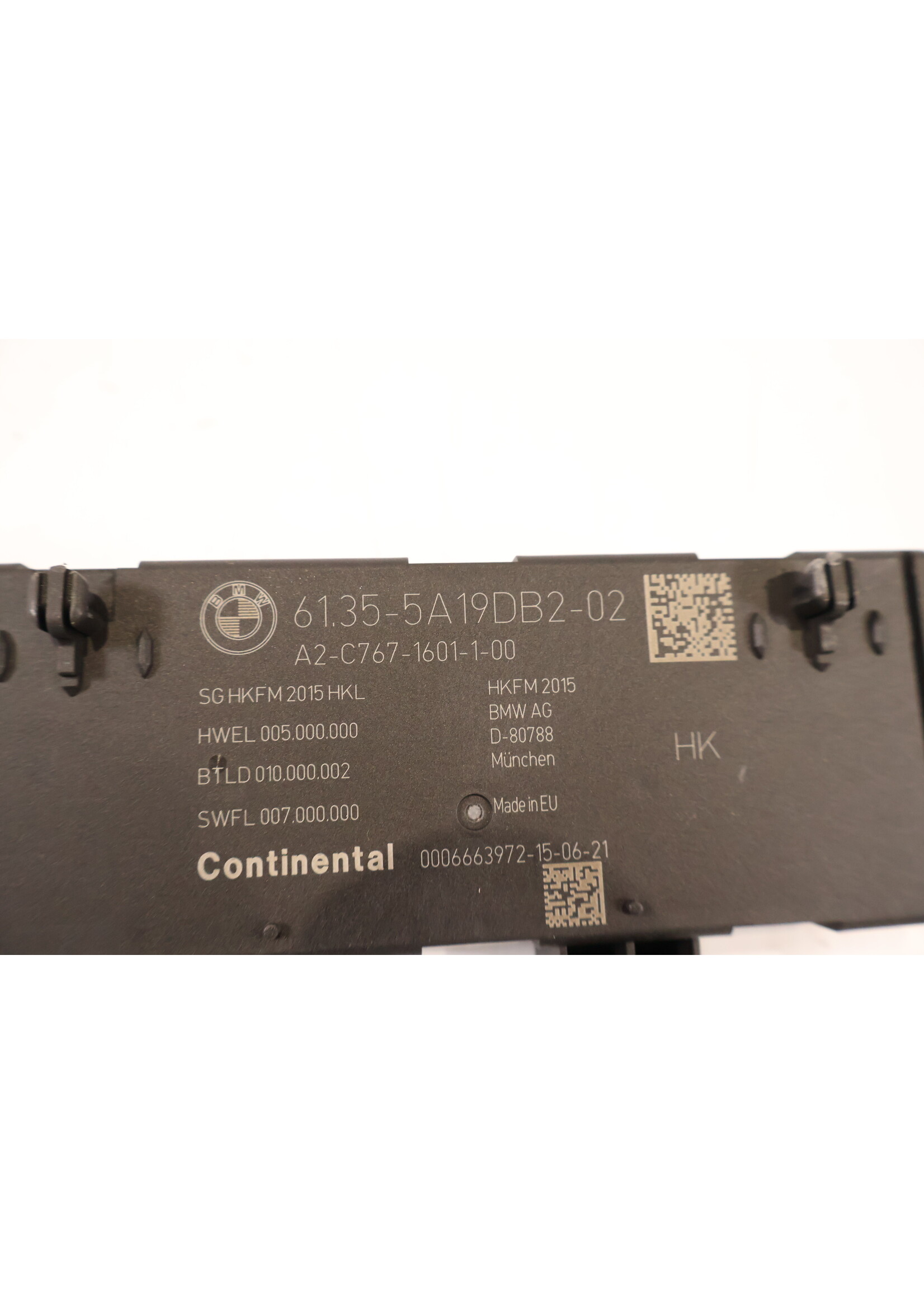 BMW BMW G30 G31 5er Heckklappenfunktionsmodul verschiedene Modelle 61355A19DB2 5A19DB2