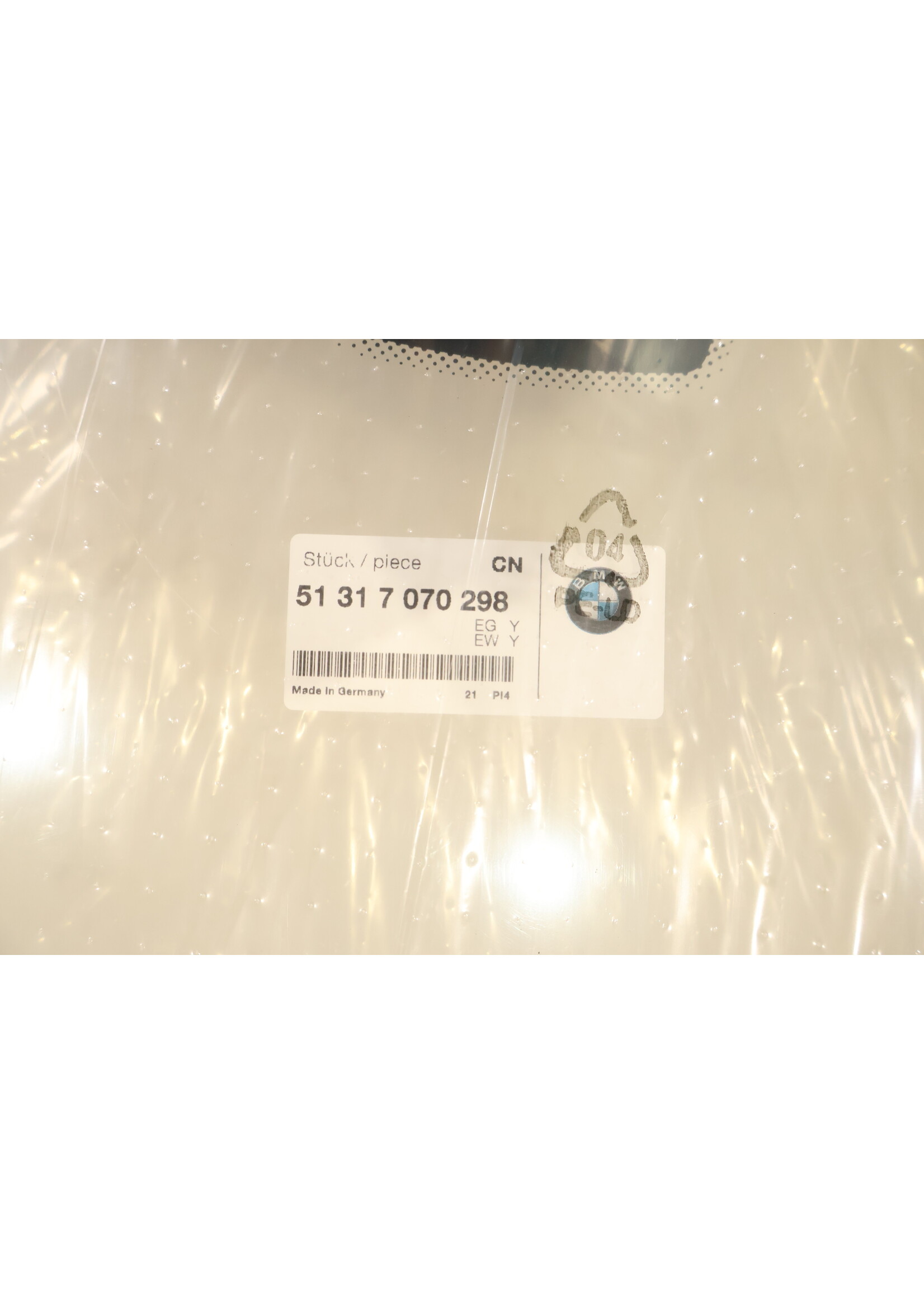 BMW BMW 5 Serie E60 E61 Originele nieuwe voorruit met regensensor / HUD 51317070298 7070298