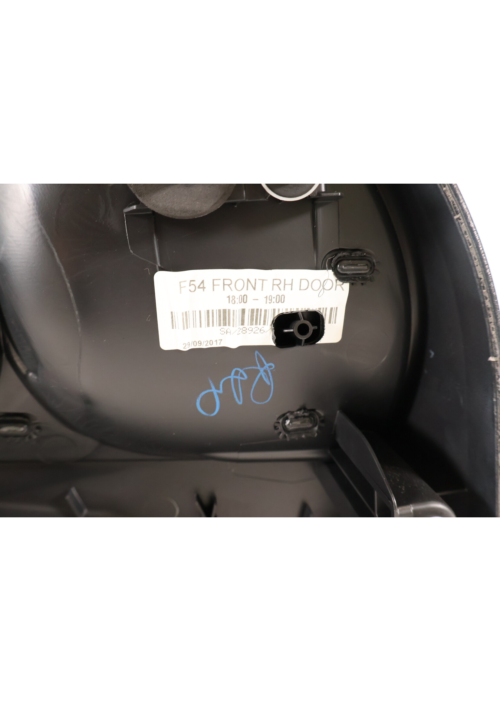 BMW MINI Clubman F54 Complete door panel leather right front 51417360828 7360828