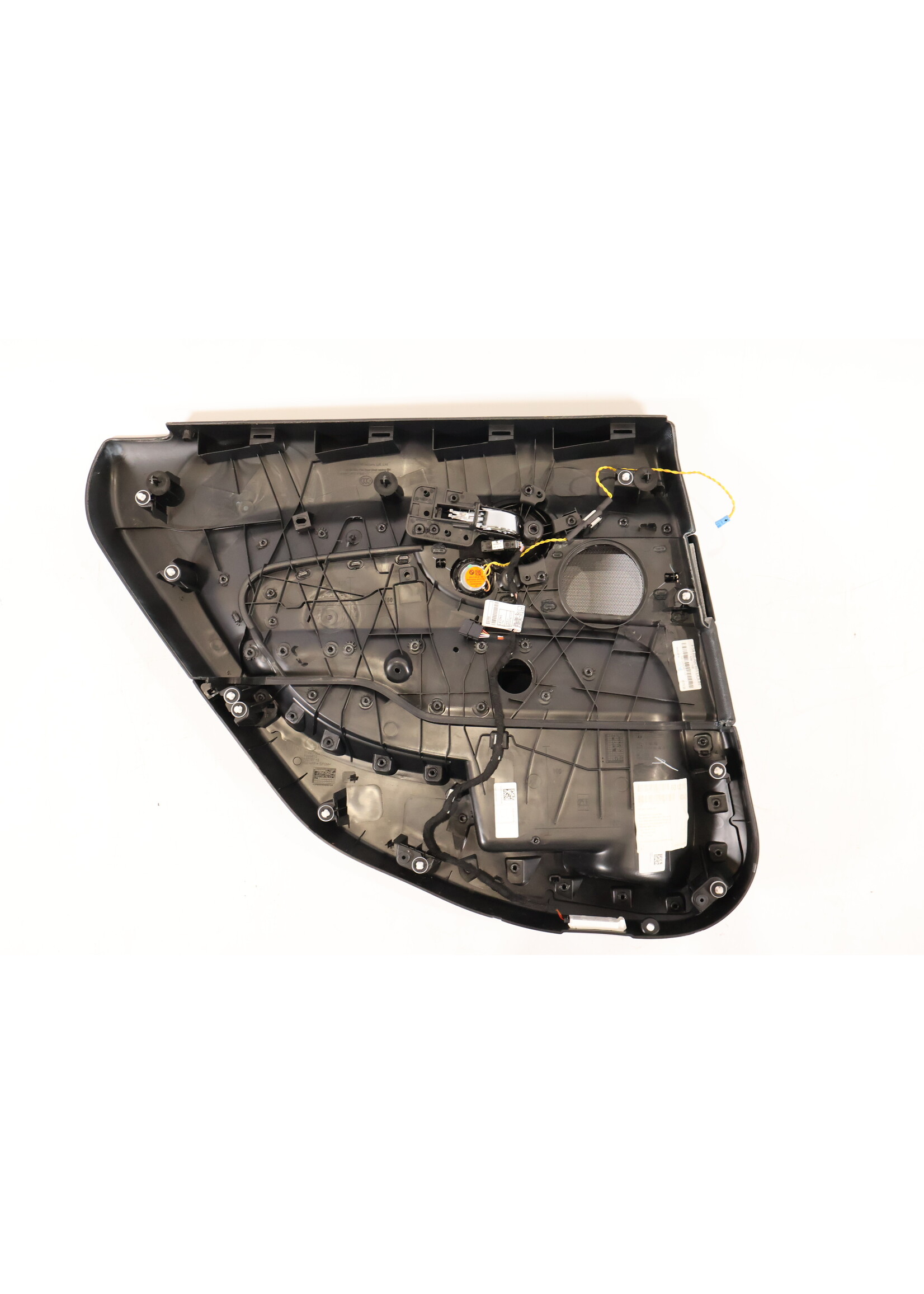 BMW MINI Clubman F54 Compleet deurpaneel leer zwart rechts achter