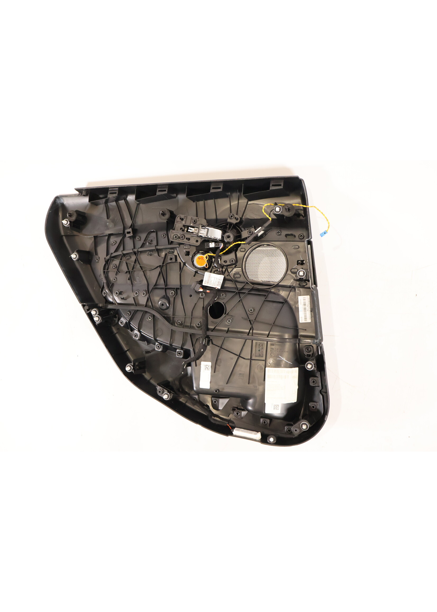 BMW MINI Clubman F54 Compleet deurpaneel leer zwart rechts achter
