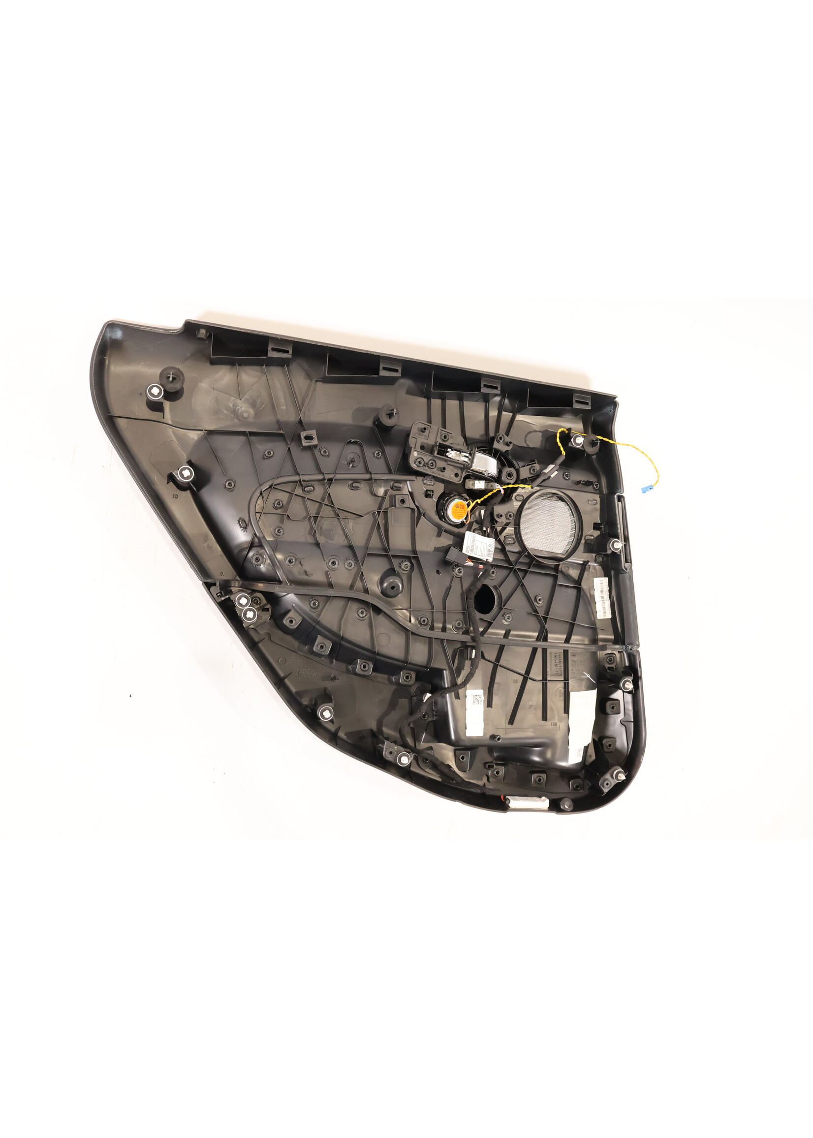 BMW MINI Clubman F54 Compleet deurpaneel leer zwart rechts achter