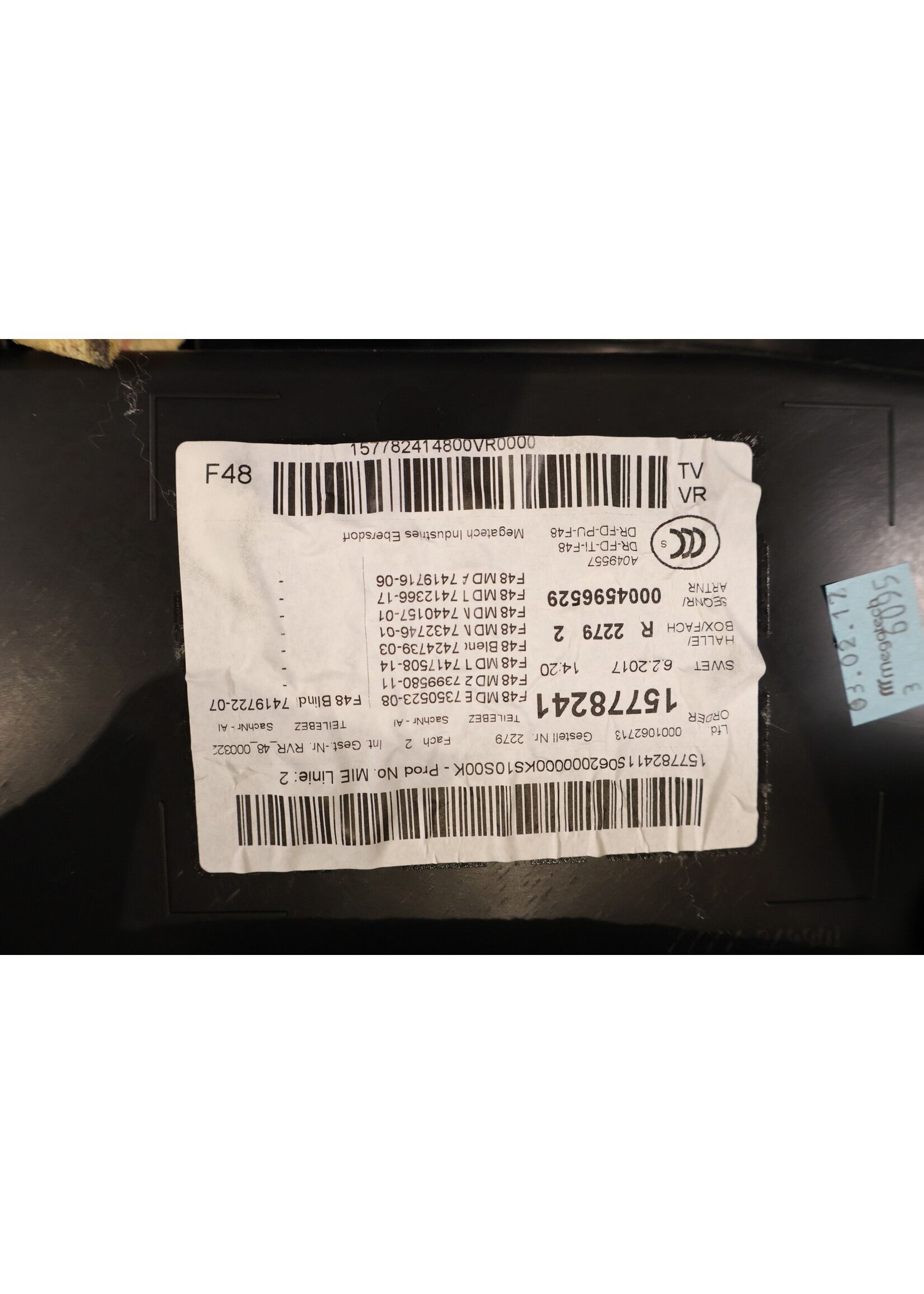 BMW BMW X1 F48 Türverkleidung komplett rechts vorne 7438064