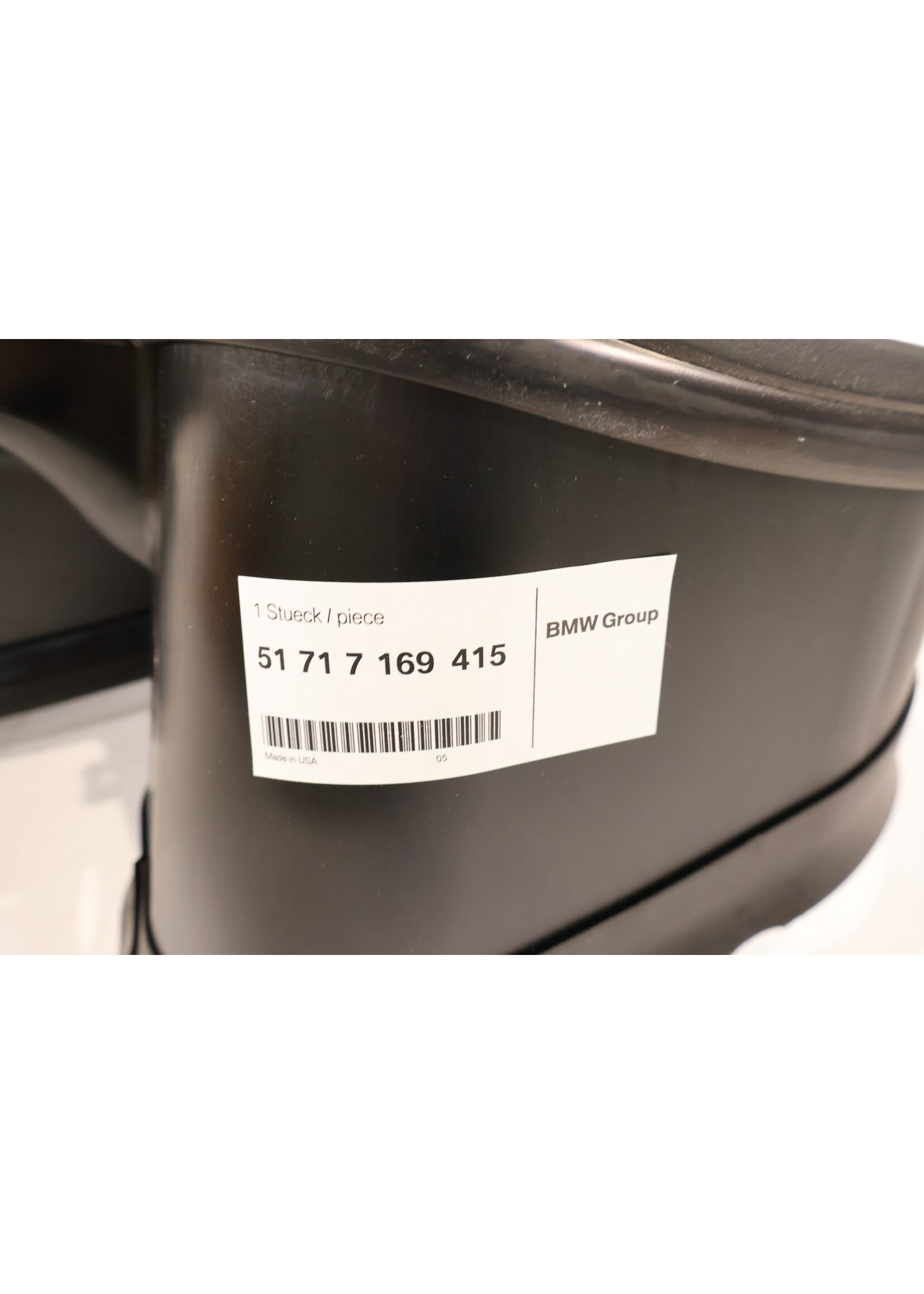 BMW BMW X5 E70  OEM Luftführung links vorne NEU! 51717169415 7169415