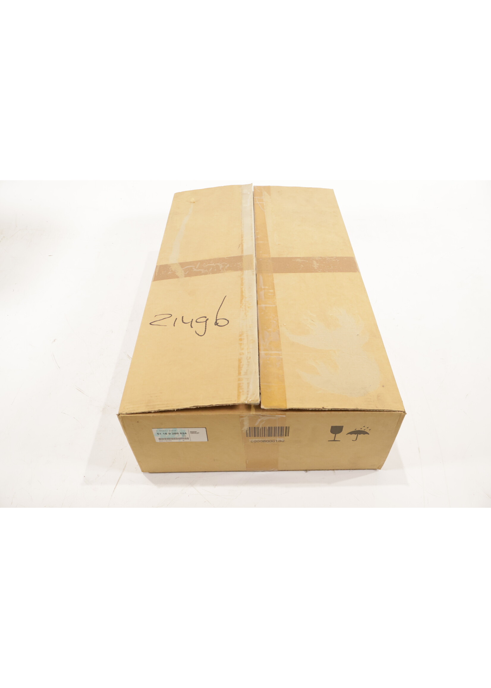BMW BMW 5 Serie F10 F11 LCI OEM Afdekking middenconsole aluminium NIEUW! 51169288624