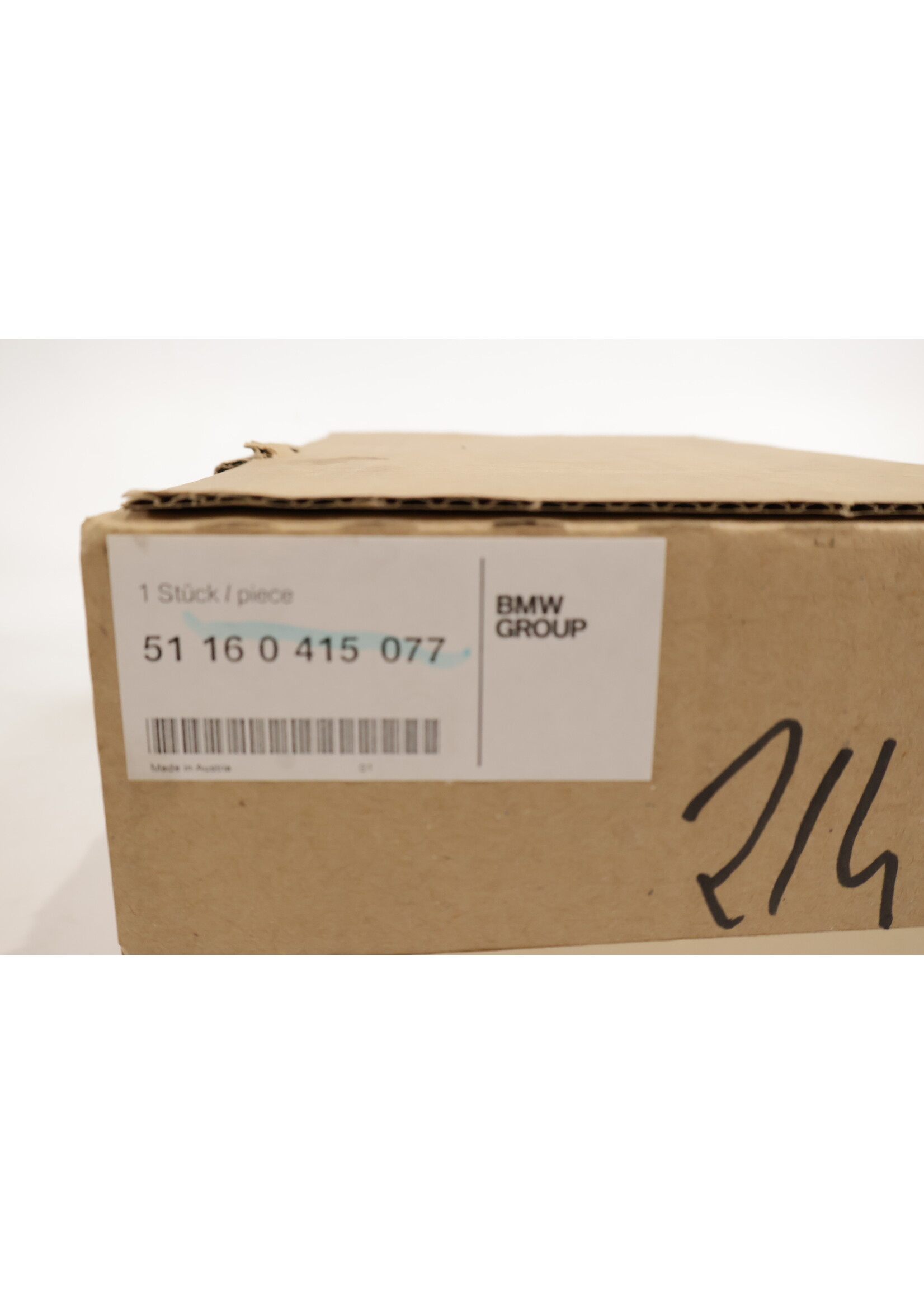 BMW MINI Cooper R56 OEM Spiegelkap links NIEUW! 51160415077 0415077