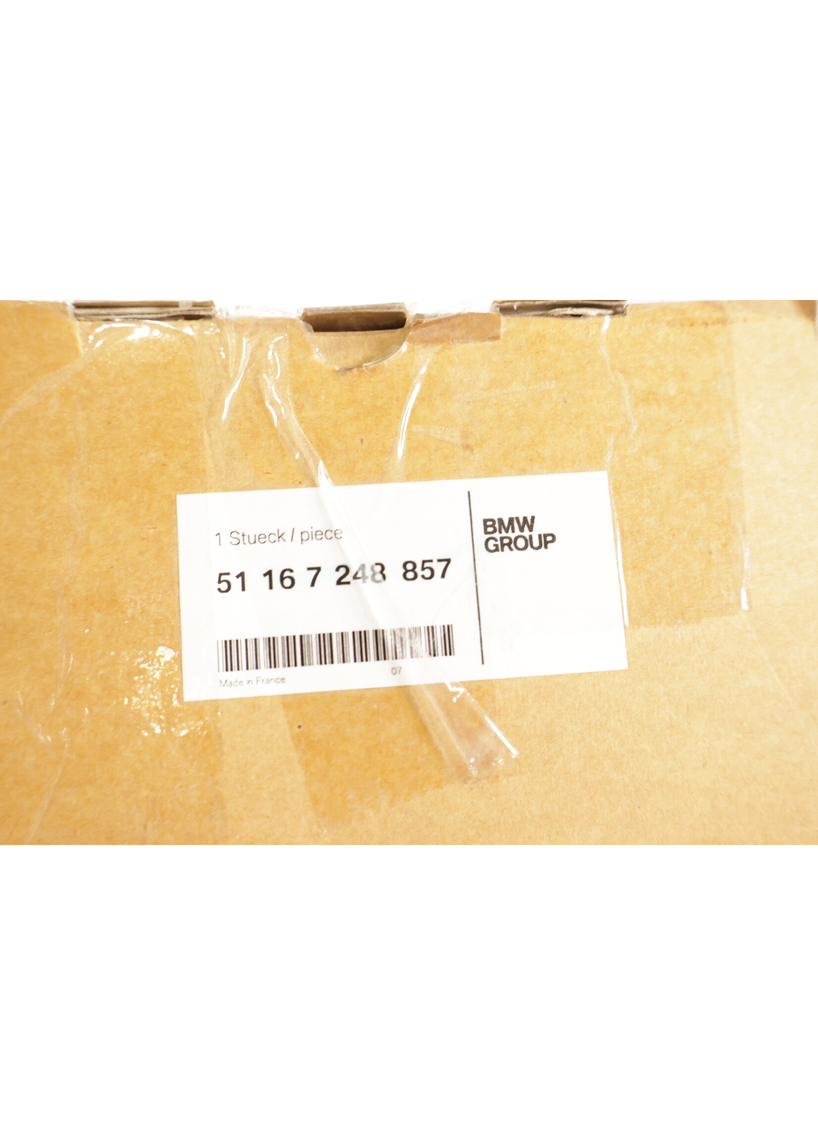 BMW BMW 5 Series F10 F11 OEM Sun visor gray left NEW! 51167248855 7248855