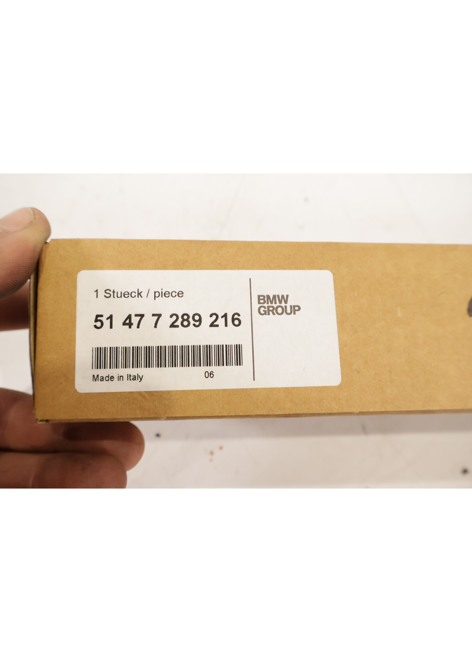 BMW BMW 3 Series F30 OEM Sport frame molding front sill NEW! 51477289216 7289216