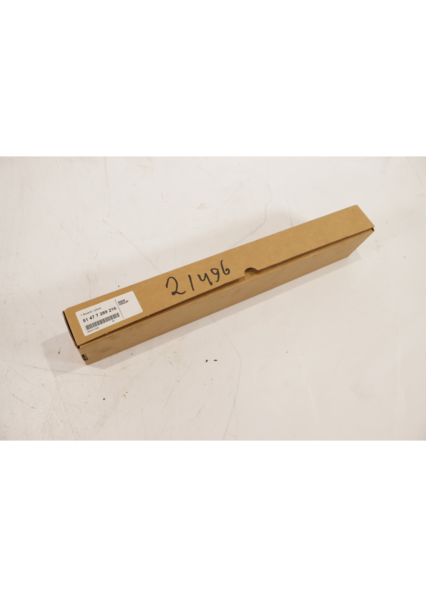 BMW BMW 3 Series F30 OEM Sport frame molding front sill NEW! 51477289216 7289216