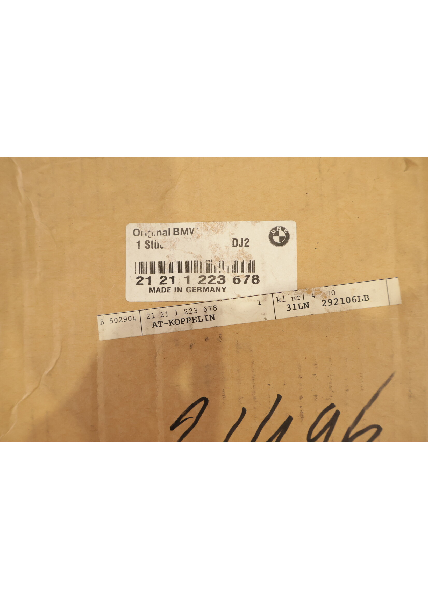 BMW BMW 3 & 5 Series E34 E36 24TD OEM Clutch disc / plate NEW! 21211223678 1223678