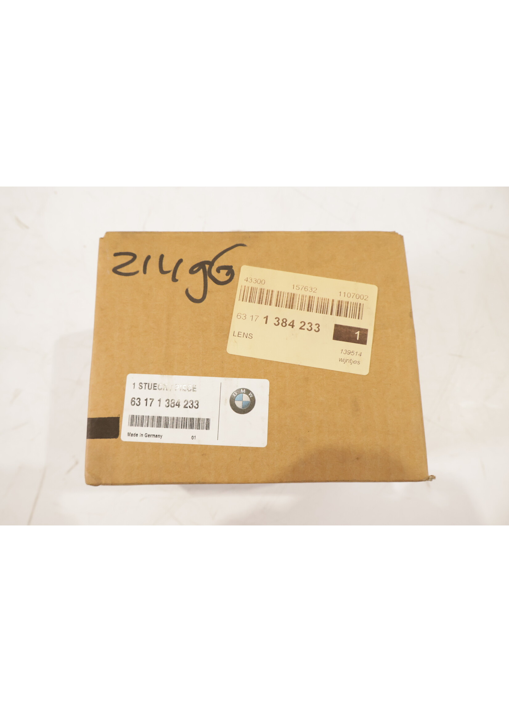 BMW BMW 5 serie E34 OEM Lamp lens links NIEUW! 63171384233
