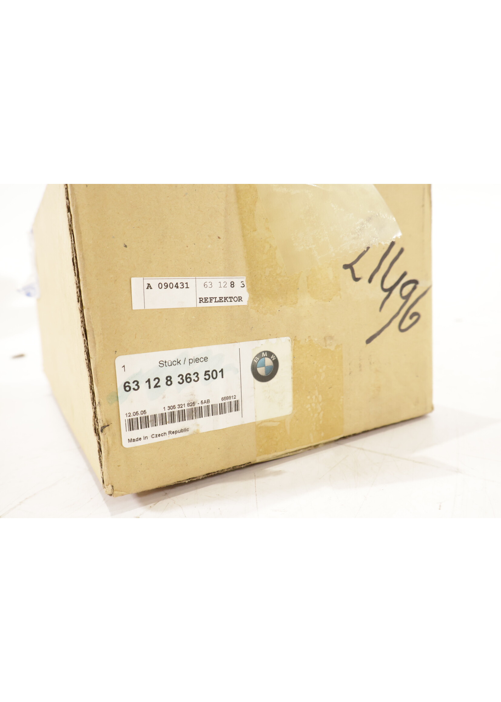 BMW BMW E36 3er OEM Scheinwerferreflektor mit Linse links NEU! 63128363501 8363501