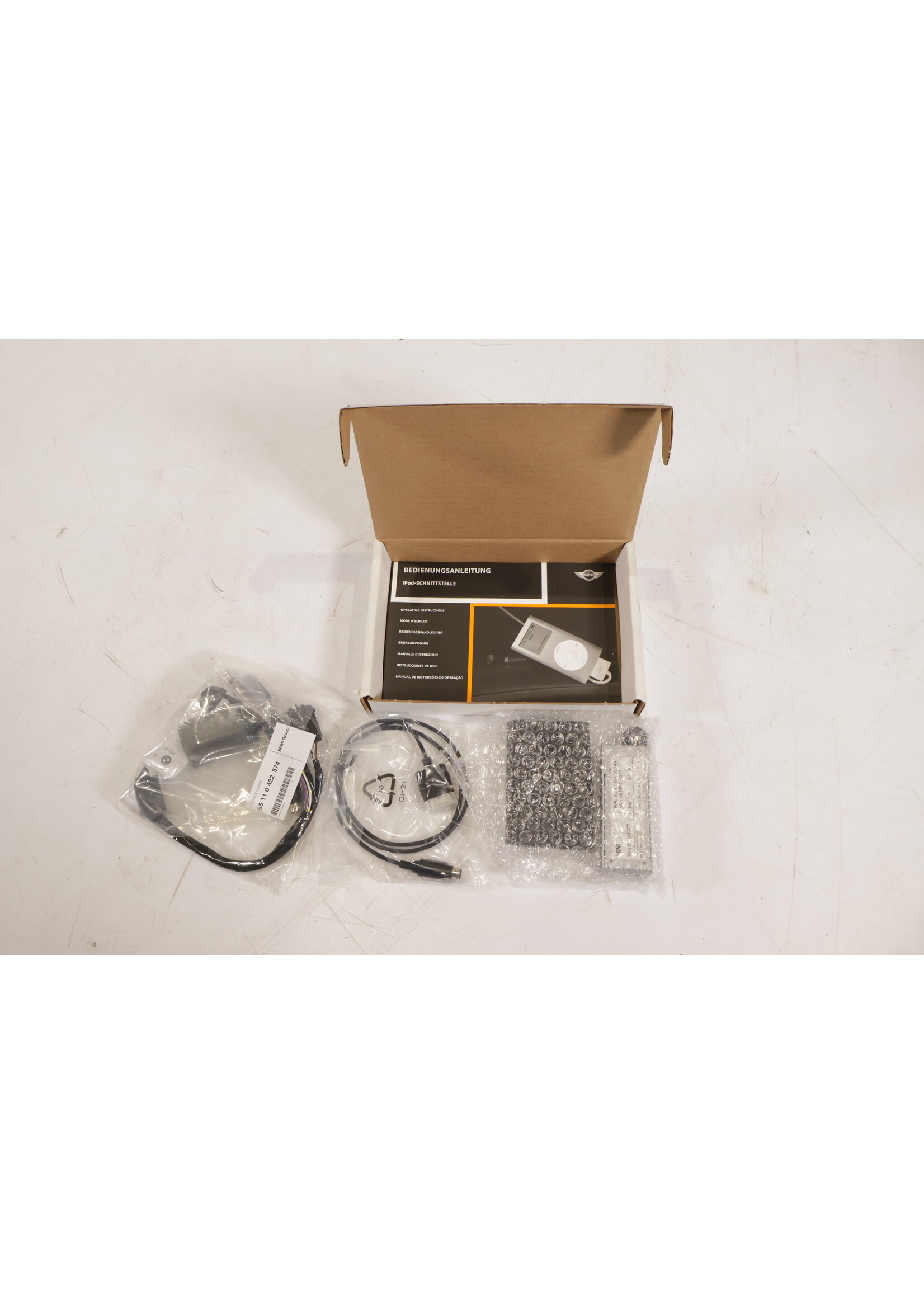 BMW MINI Cooper R50 R52 OEM iPod aansluiting set NIEUW! 65412158977 2158977
