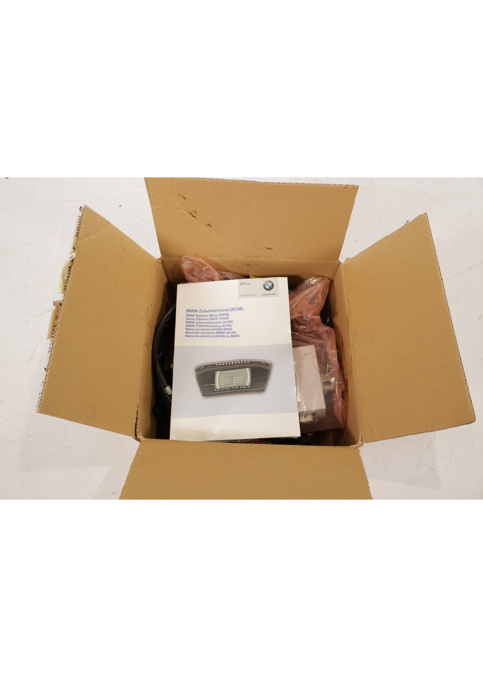 BMW BMW 3 + 5-serie E6x E9x OEM-uitbreidingsset Accessoire bedienings menu NIEUW! 65500431544
