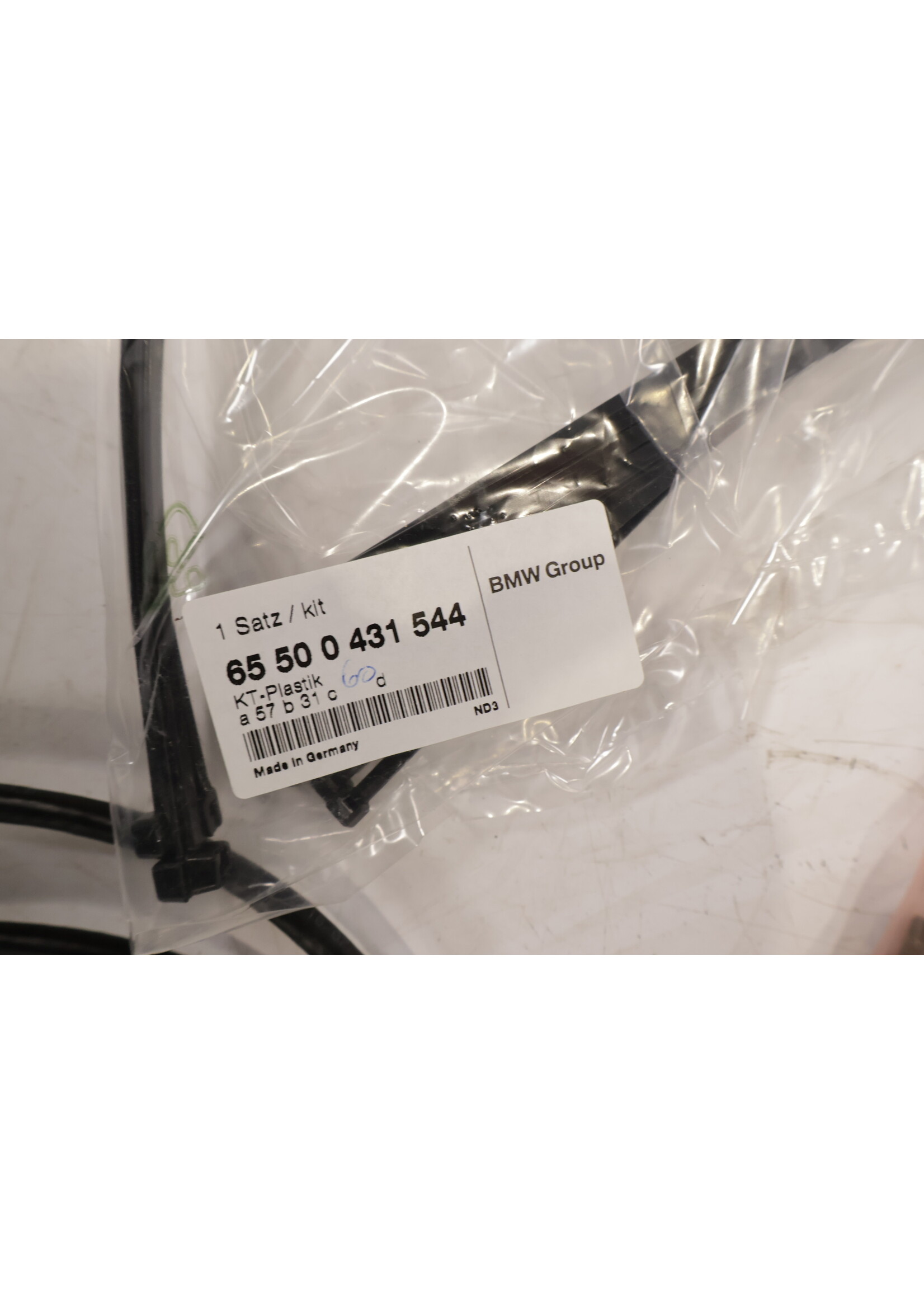 BMW BMW 3 + 5-serie E6x E9x OEM-uitbreidingsset Accessoire bedienings menu NIEUW! 65500431544