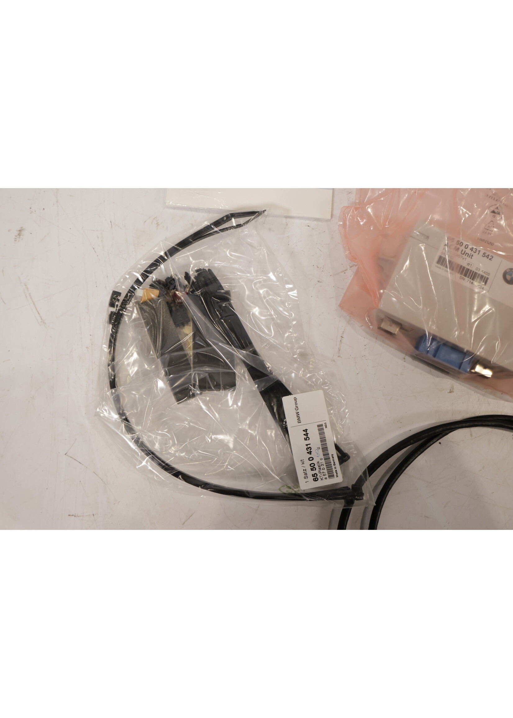 BMW BMW 3 + 5-serie E6x E9x OEM-uitbreidingsset Accessoire bedienings menu NIEUW! 65500431544