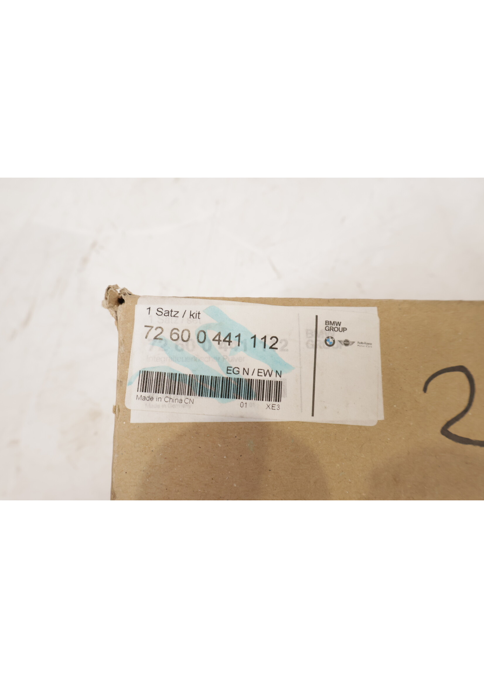 BMW BMW 3 Series F30 OEM Fire Extinguisher under seat NEW! 72600441112