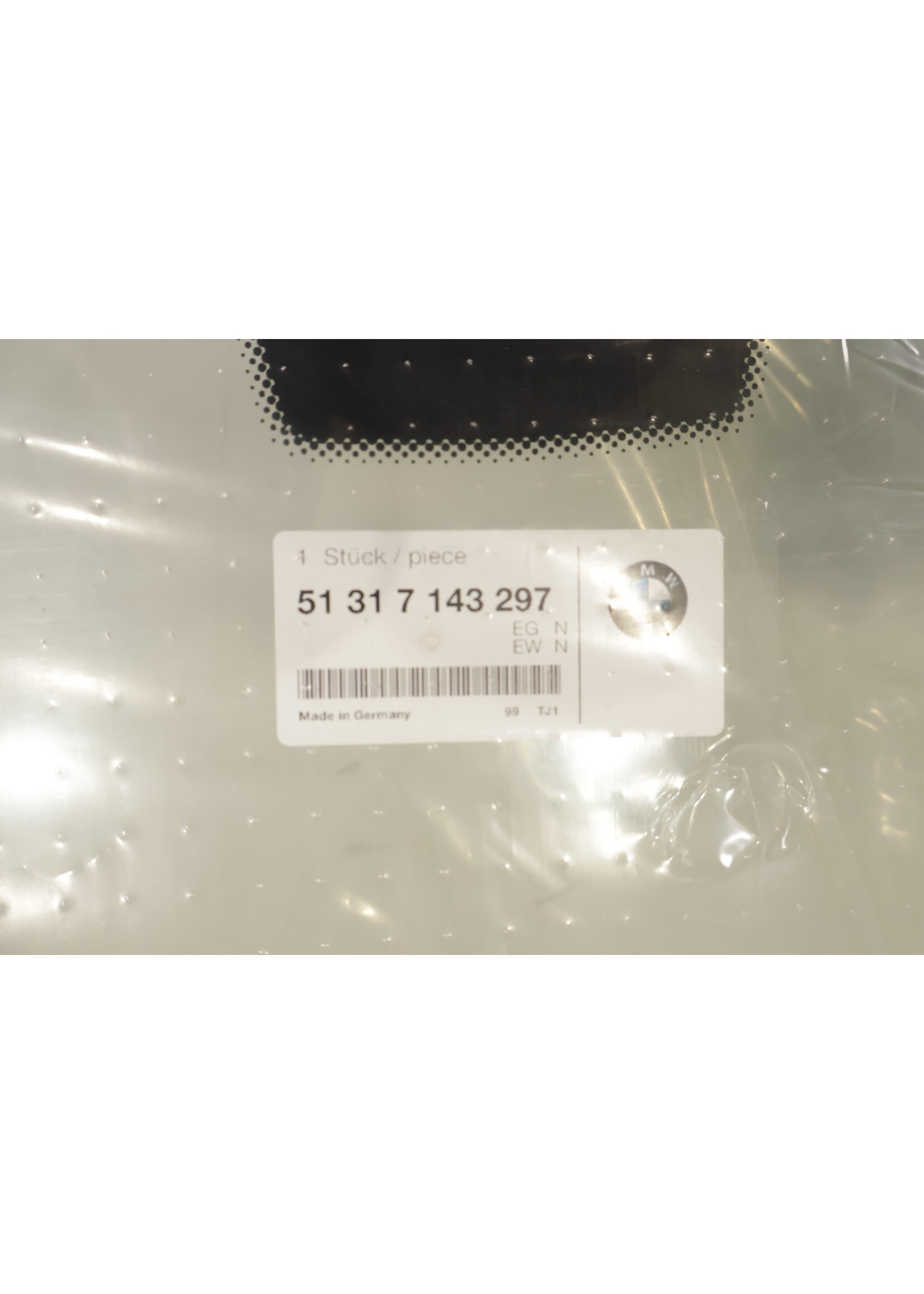 BMW BMW 7er E65 E66 OEM Windschutzscheibe mit Regensensor und grünem Reifen NEU! 51317143297