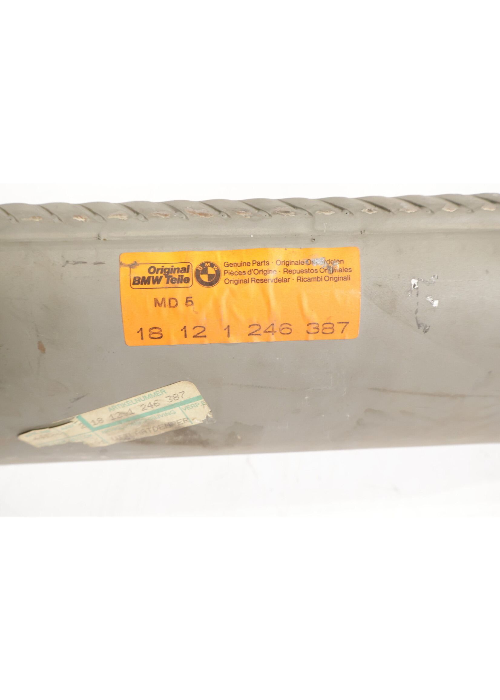 BMW BMW 5 Serie E34 OEM Einddemper uitlaat 524td NIEUW! 18102242854