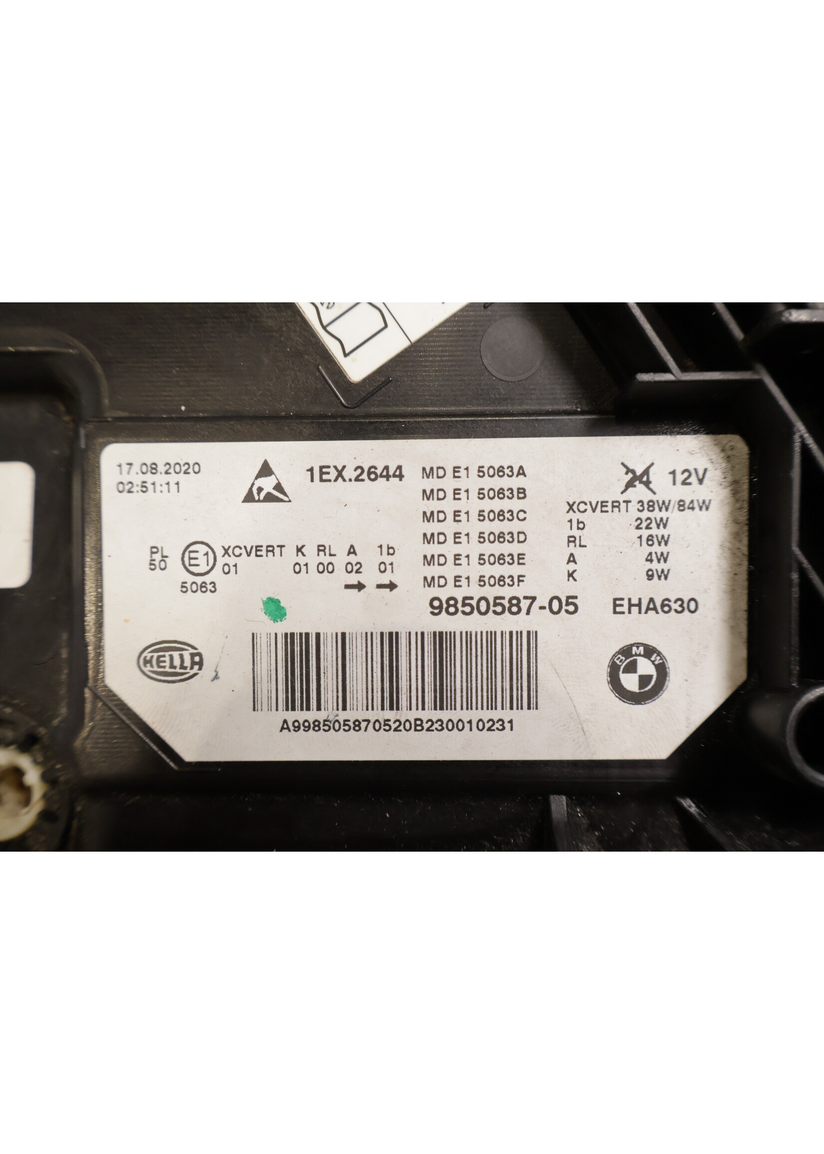 BMW BMW 5er G30 G31 LCI Laserscheinwerfer links 9850587