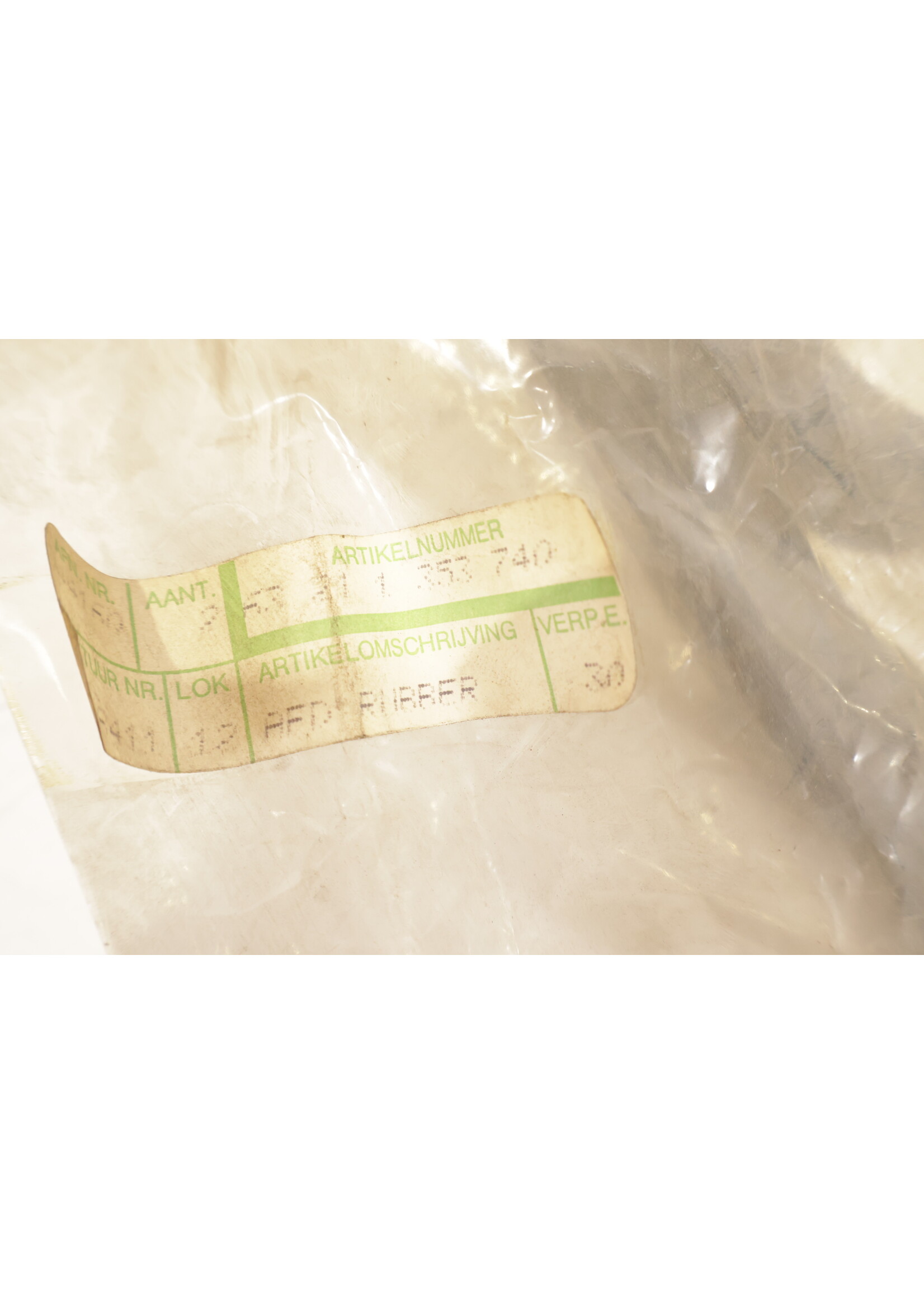 BMW BMW E3 OEM Achterlicht rubber afdichting NIEUW! 63211353740