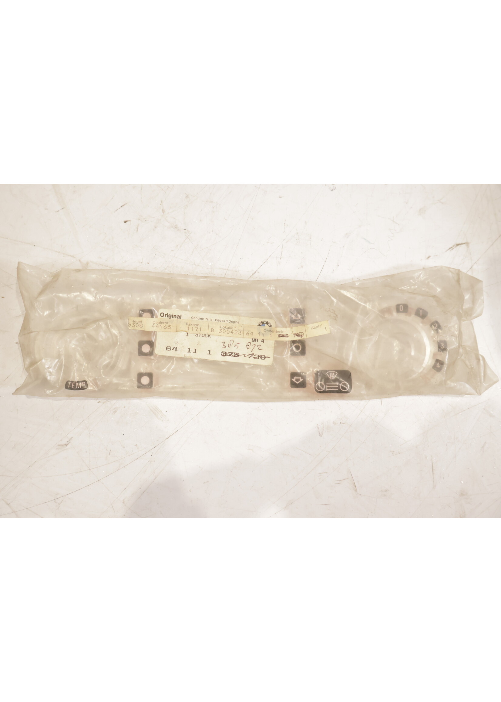 BMW BMW E30 3er OEM Klimabediengerät Beleuchtung NEU! 64111385872