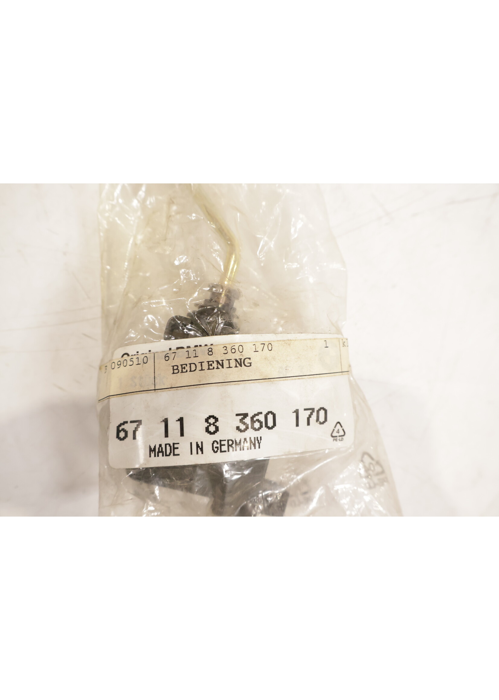 BMW BMW E36 3er OEM Handschuhfachschloss NEU! 67118360170 8360170