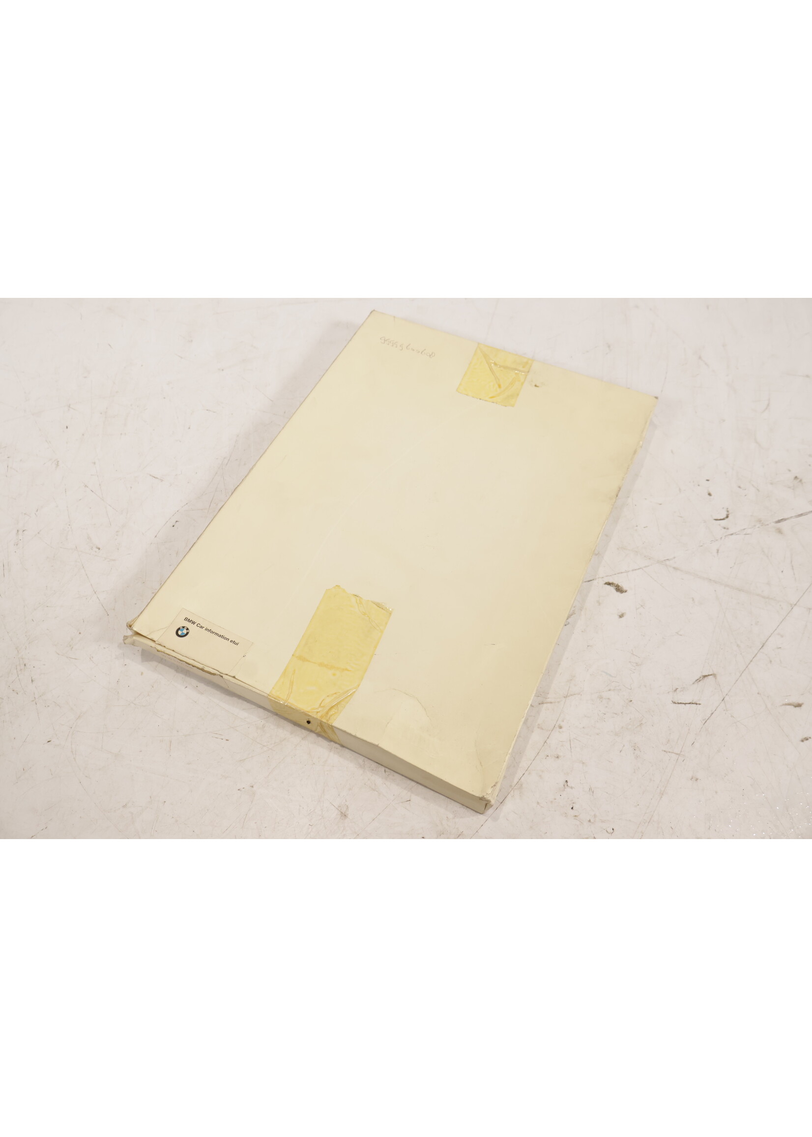 BMW  BMW E23 7 Series OEM Storage folder history information leather NEW!