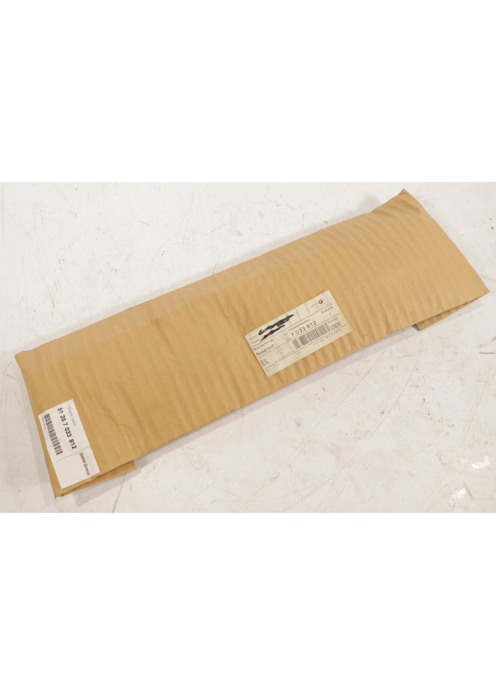 BMW BMW E60 E61 5 Series OEM Window frame rear right NEW! 51357033812 7033812