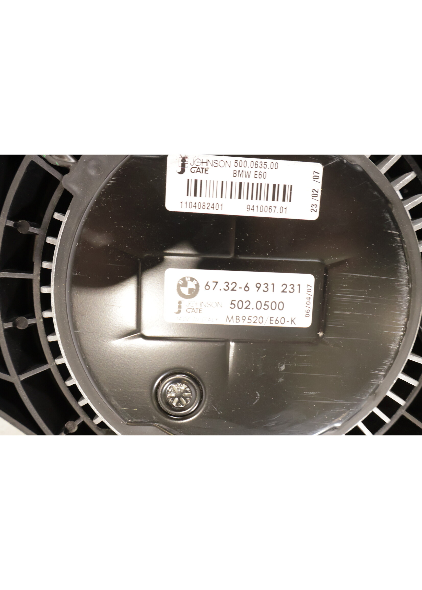 BMW  BMW E60 E63 5 + 6er N53 OEM Kühlerlüfter / Lüfter NEU! 17417545809 7545809