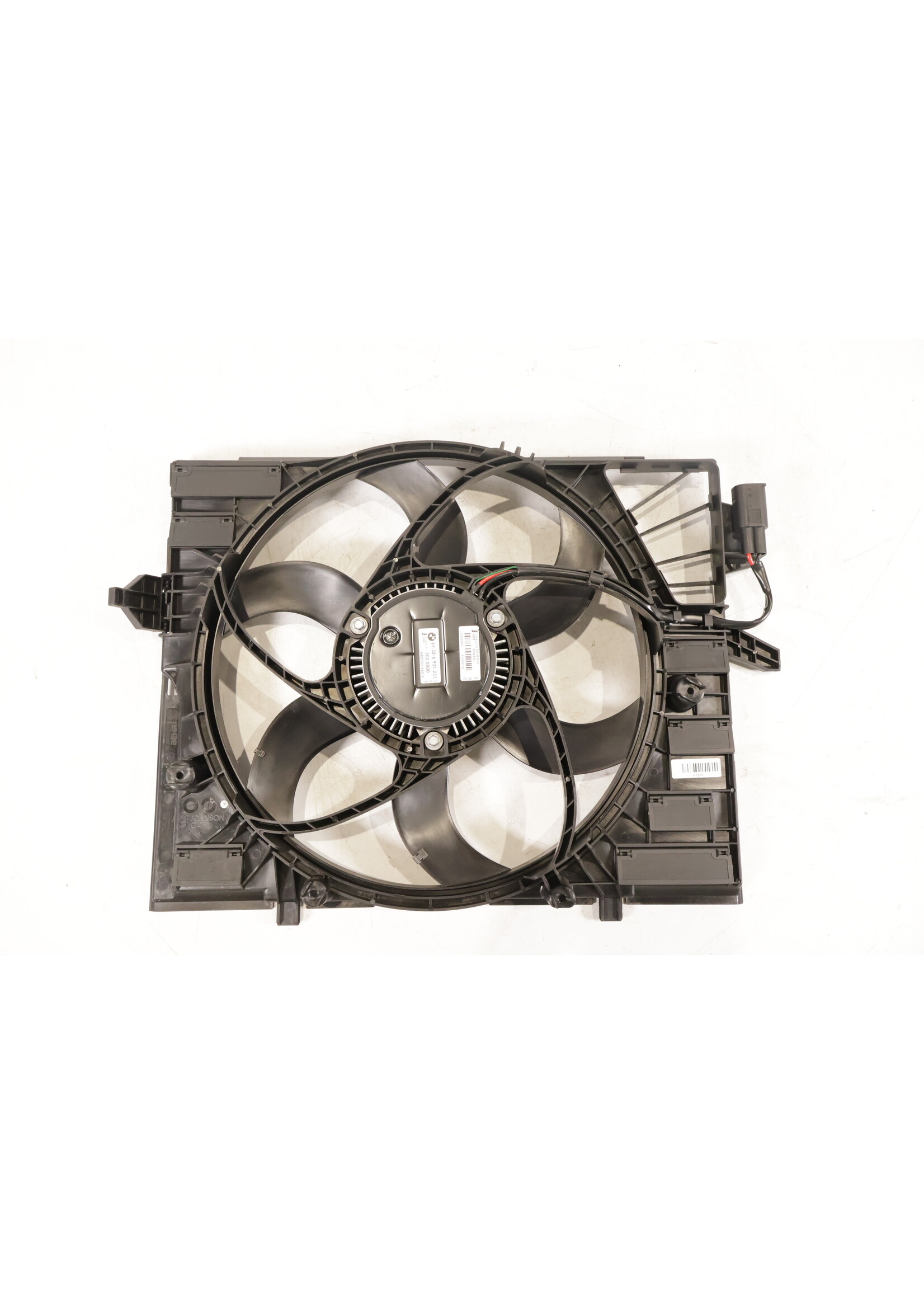 BMW BMW E60 E63 5 + 6 Series N53 OEM cooling fan / fan NEW! 17417545809 7545809