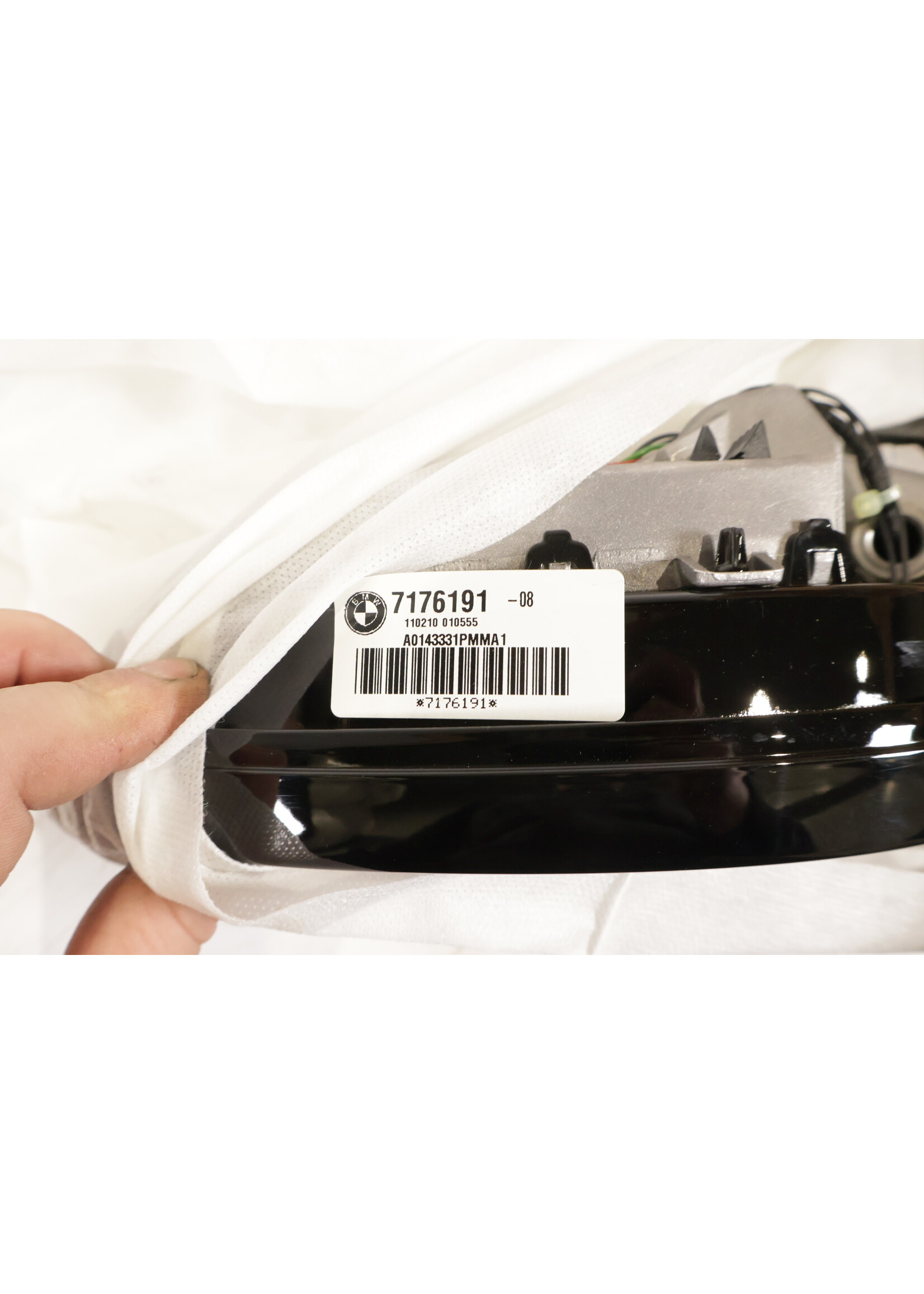 BMW BMW E92 E93 3 Serie OEM Spiegel links hoogglans zwart NIEUW! 7176191 51167176191