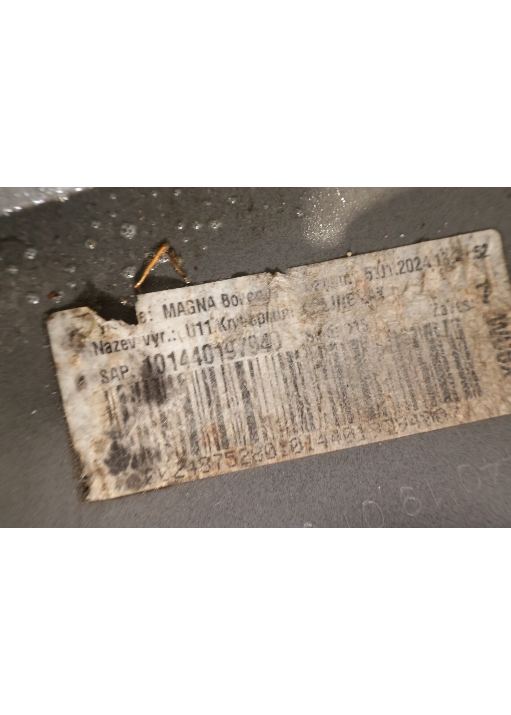 BMW BMW X1 U11 Front bumper part lower right 51115a0DB80 5a0DB80