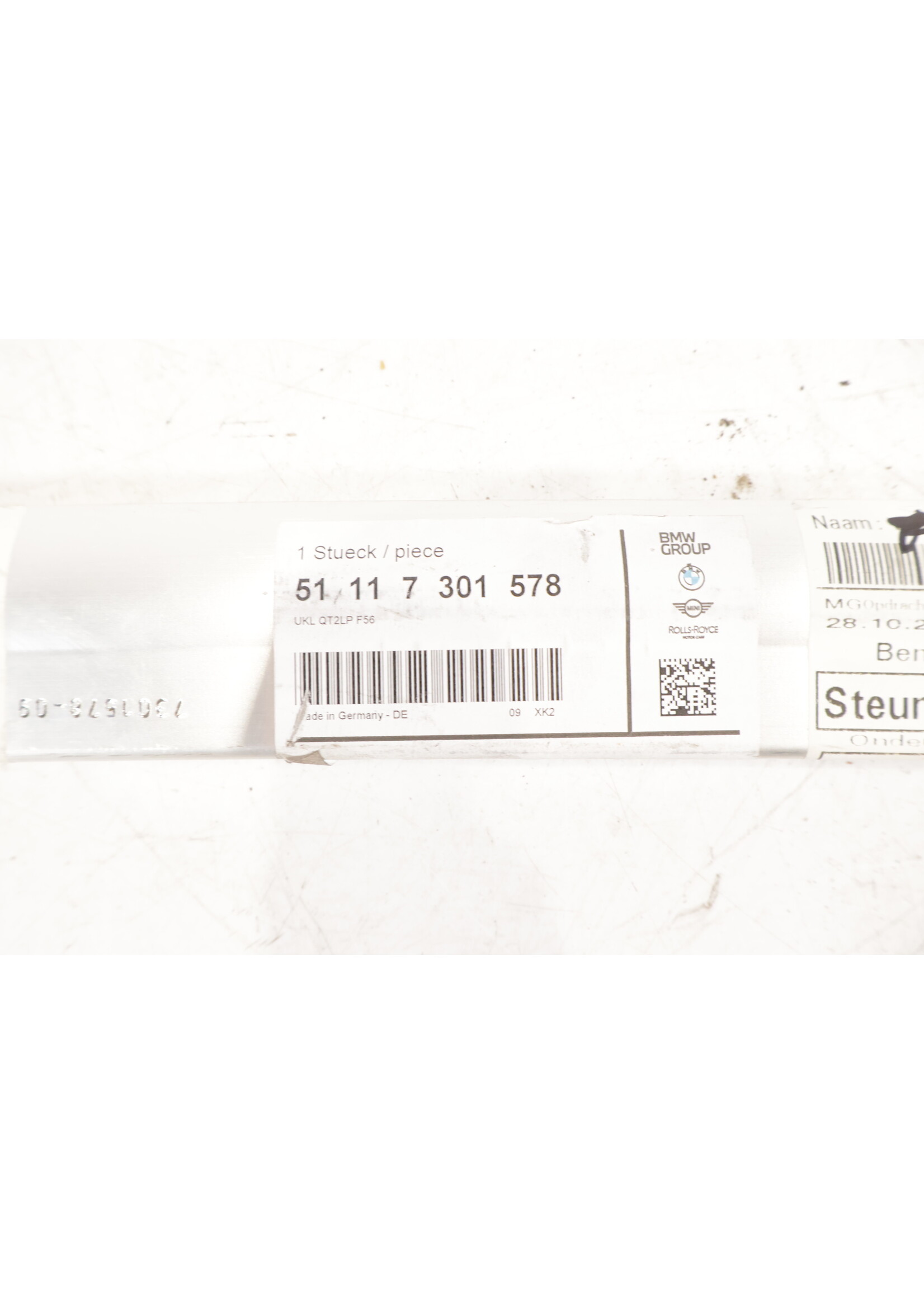 BMW MINI Cooper F55 F56 Front Lower Bumper Bar NEW! 51117301578 7301578