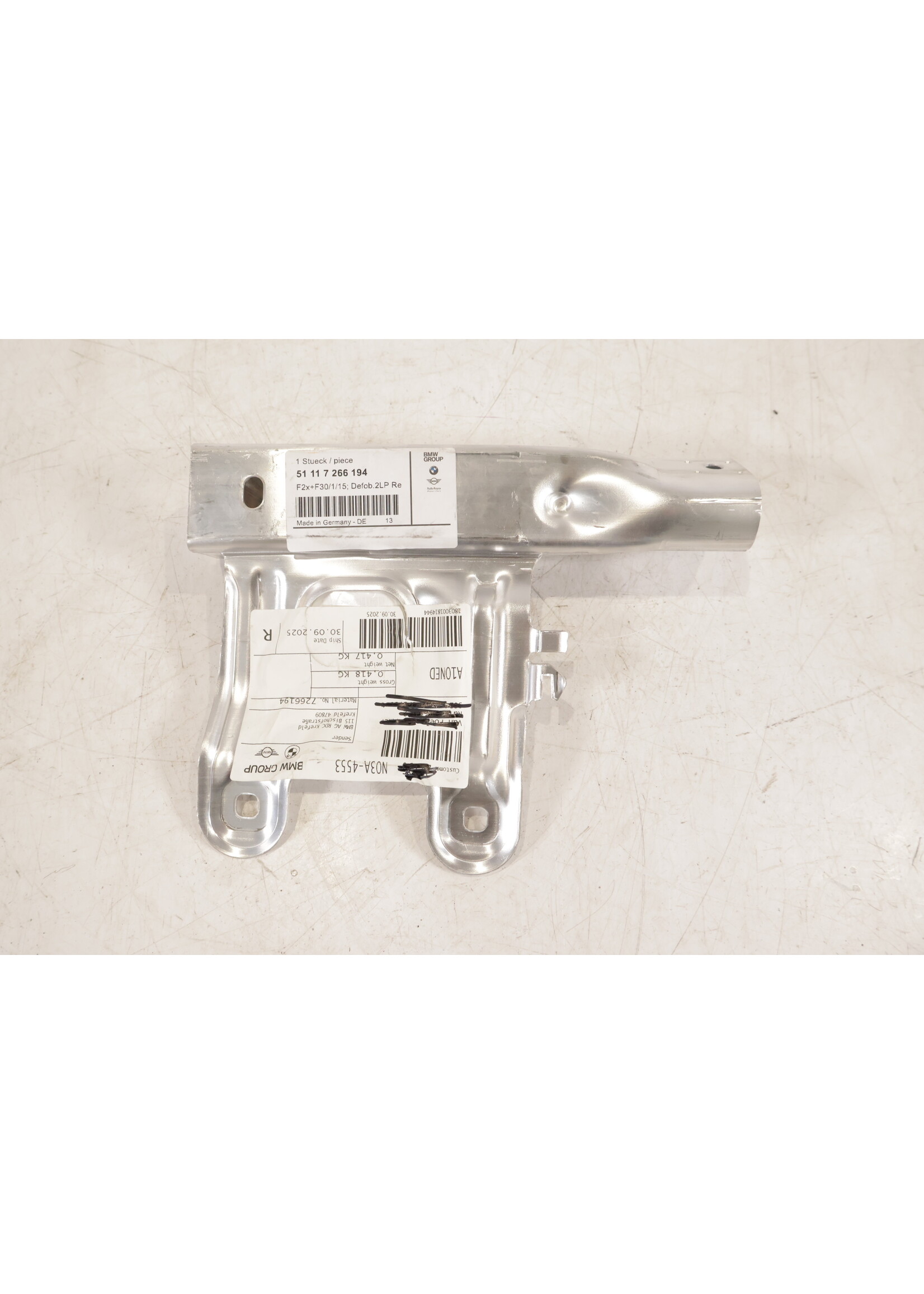 BMW  BMW F20 F22 F30 Fxx 1, 2, 3 Series Deformation element right NEW! 51117266194 7266194