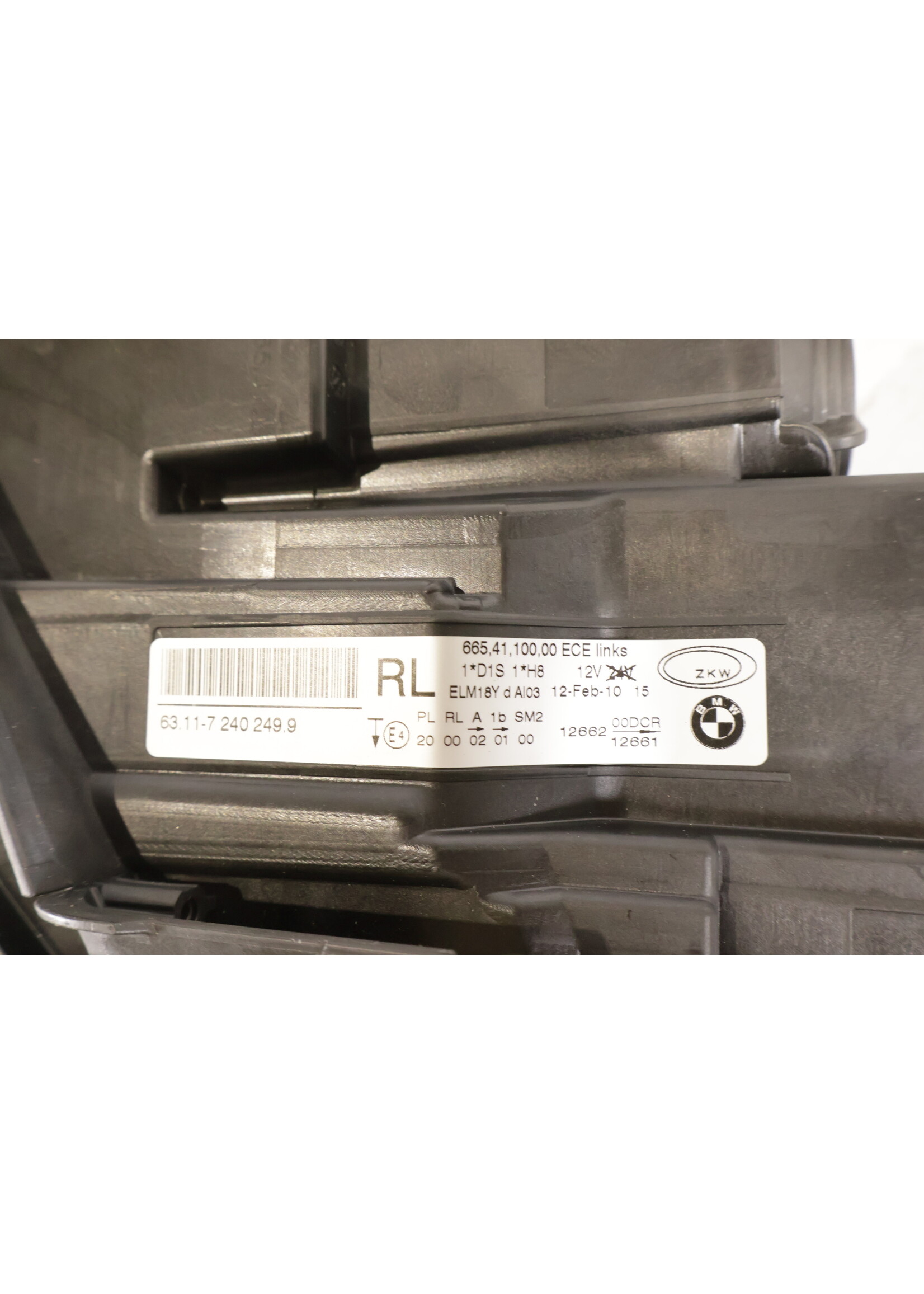 BMW BMW E90 E91 3 Serie LCI OEM Bi xenon koplamp links NIEUW! 63117240249 7240249