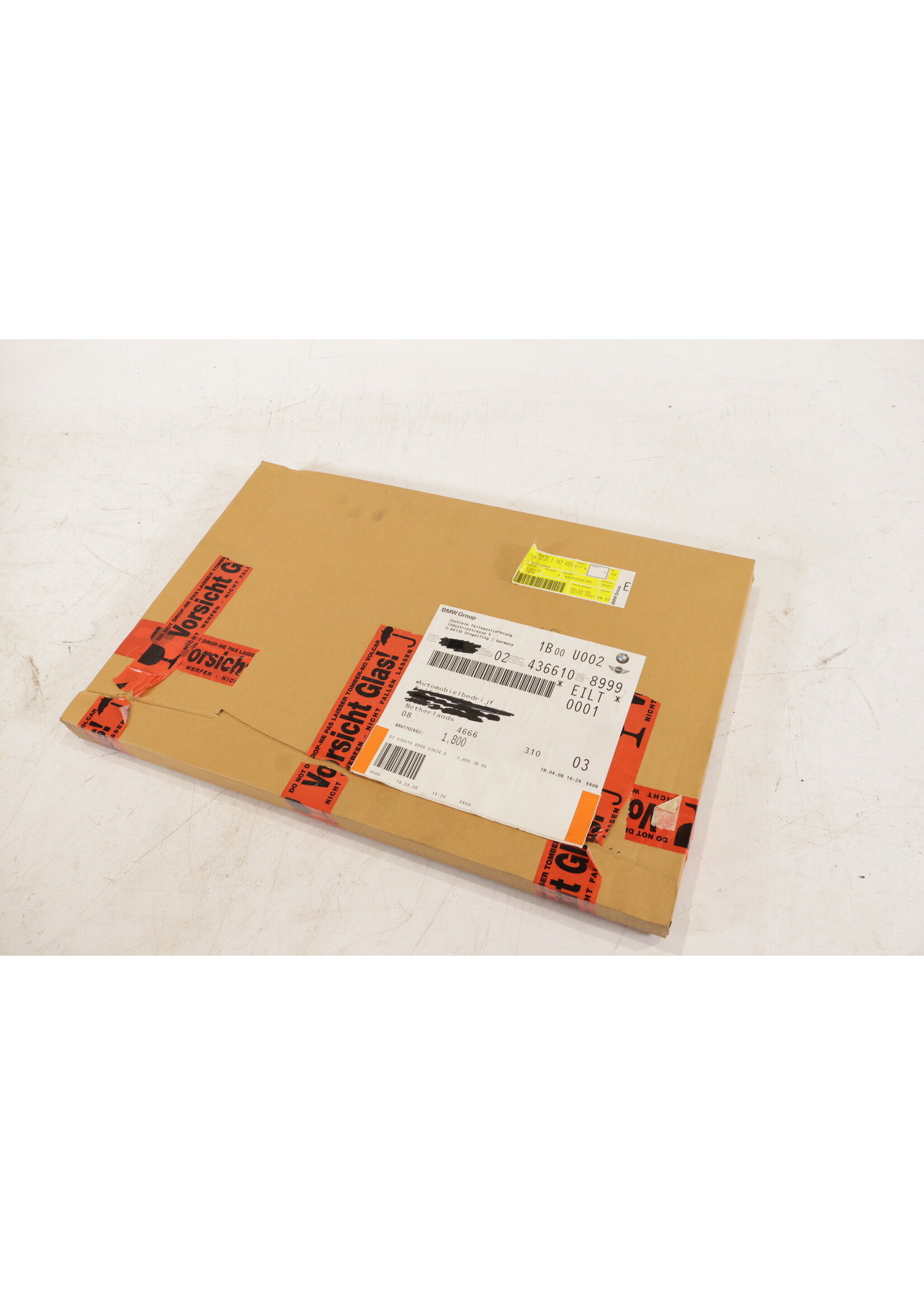 BMW MINI R55 Clubman OEM Zwarte achterruit links NIEUW! 51317167455 7167455