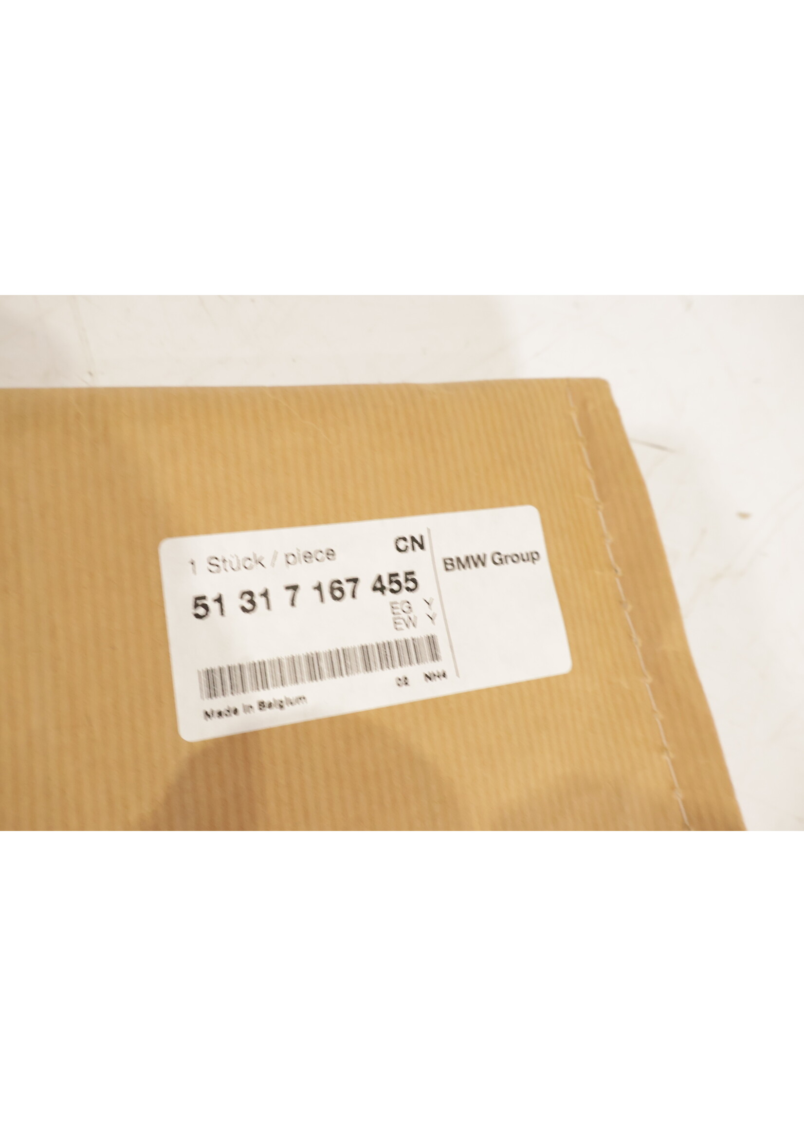 BMW  MINI R55 Clubman OEM Black rear window left NEW! 51317167455 7167455