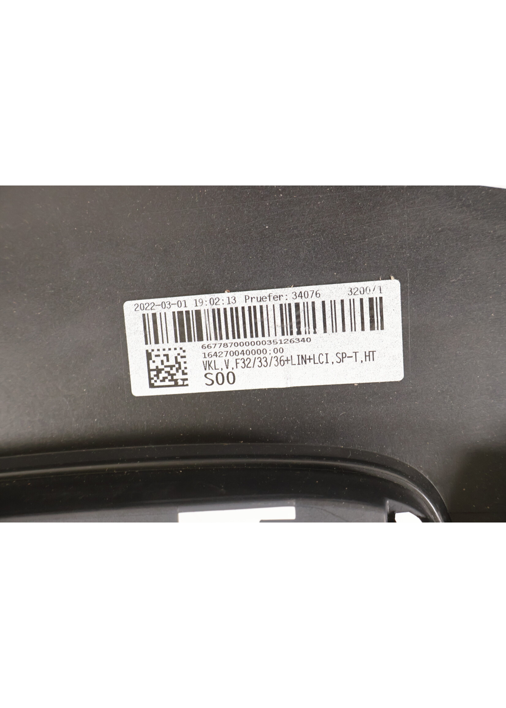 BMW BMW 3er F30 F31 LCI OEM Frontstoßstangenbasis NEU! 511115857711 15857711