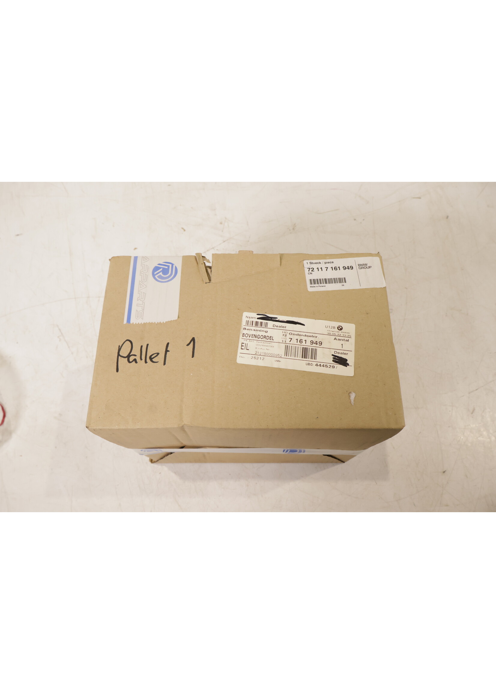 BMW MINI Clubman F54 OEM Gordel / bovengordel achter NIEUW! 72117161949 7161949