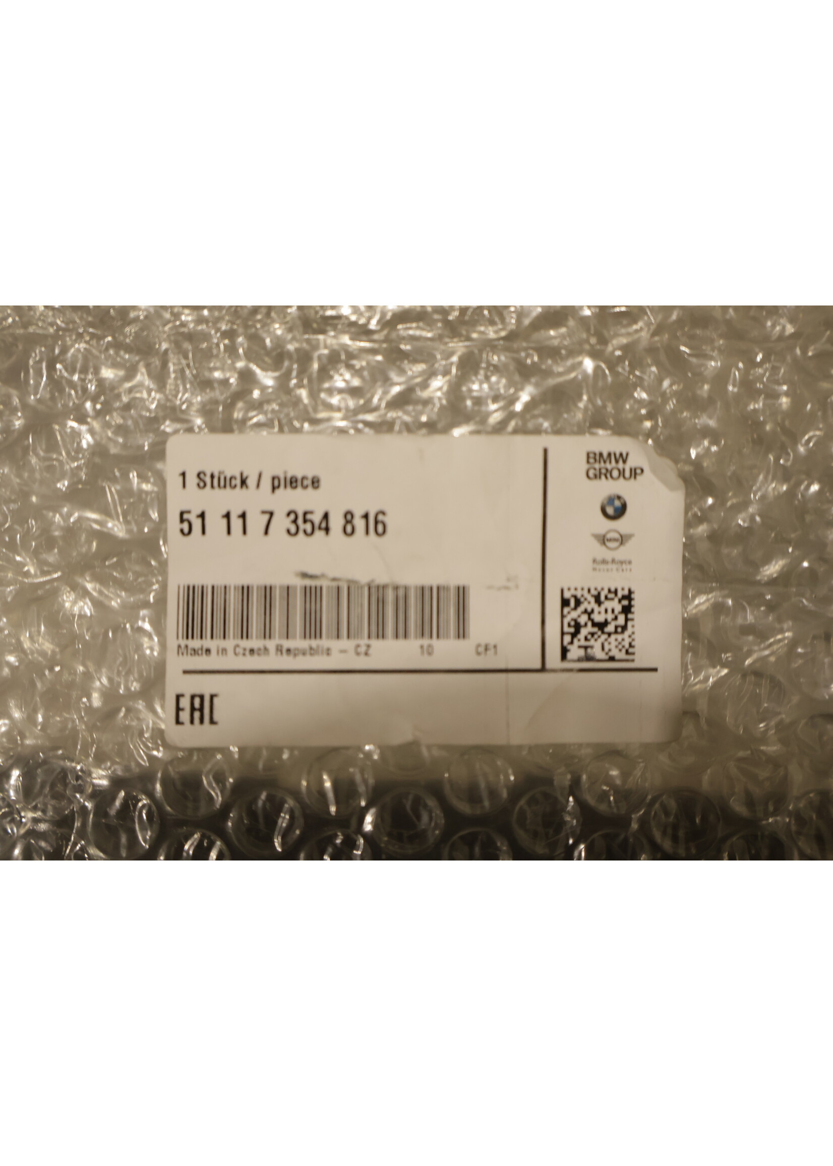 BMW BMW X1 F48 OEM Lower part bumper / lip / spoiler NEW! 51117354816 7354816